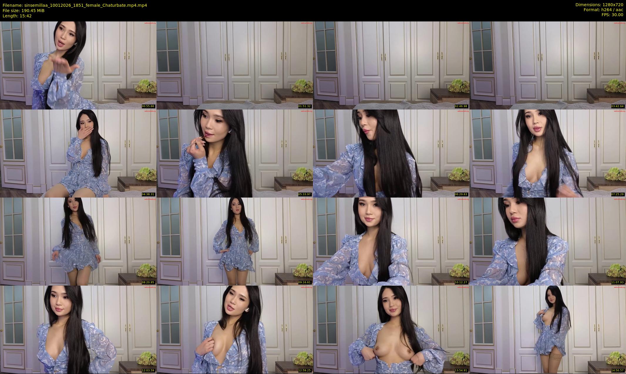 sinsemillaa — 16 minute Chaturbate female cam show recording, 720p, Jan 10, 2026