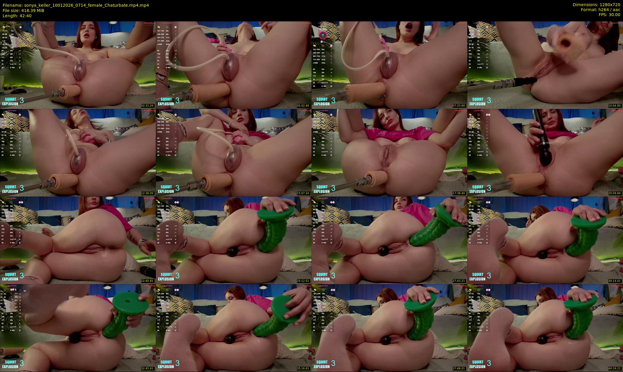 sonya_keller — 43 minute Chaturbate female cam show recording, 720p, Jan 10, 2026