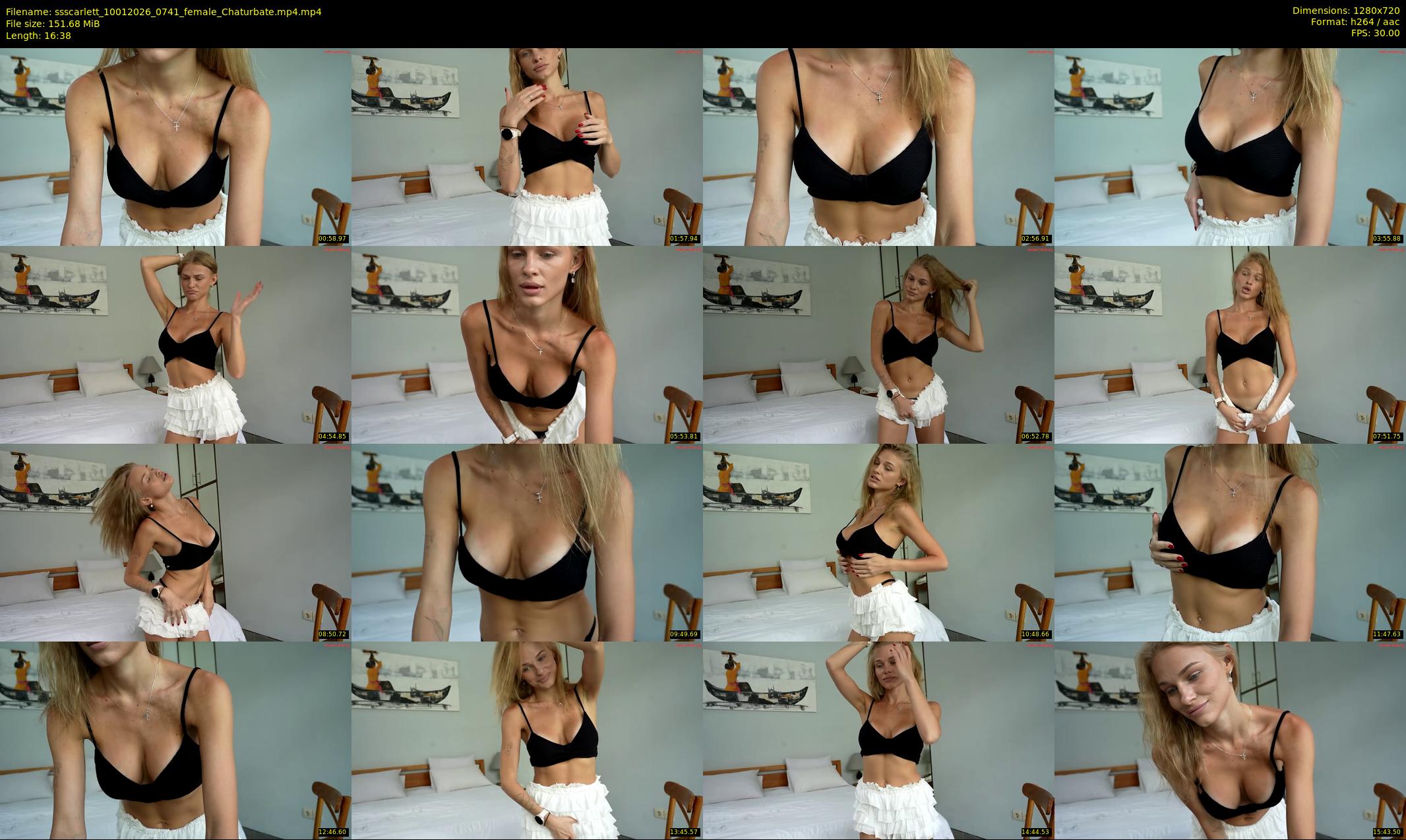 ssscarlett — 17 minute Chaturbate female cam show recording, 720p, Jan 10, 2026