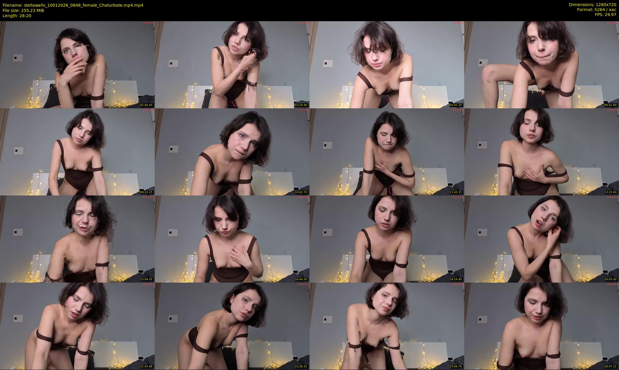 stellawells — 29 minute Chaturbate female cam show recording, 720p, Jan 10, 2026