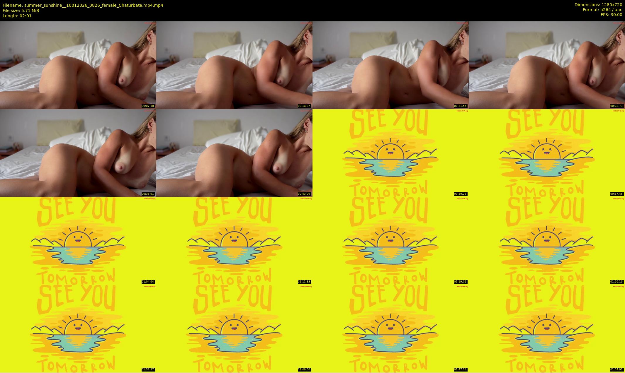 summer_sunshine_ — 3 minute Chaturbate female cam show recording, 720p, Jan 10, 2026