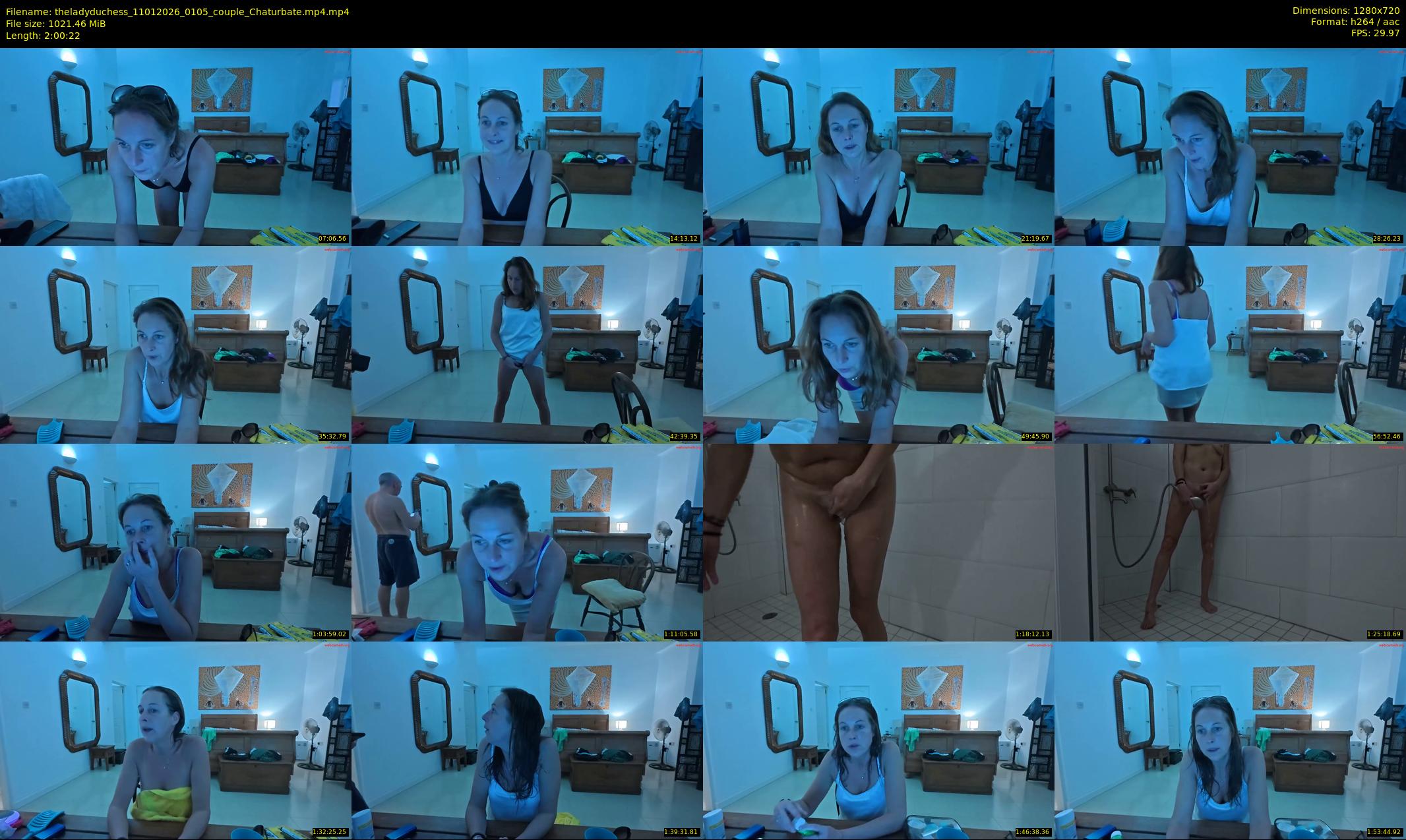 theladyduchess — 121 minute Chaturbate couple cam show recording, 720p, Jan 11, 2026
