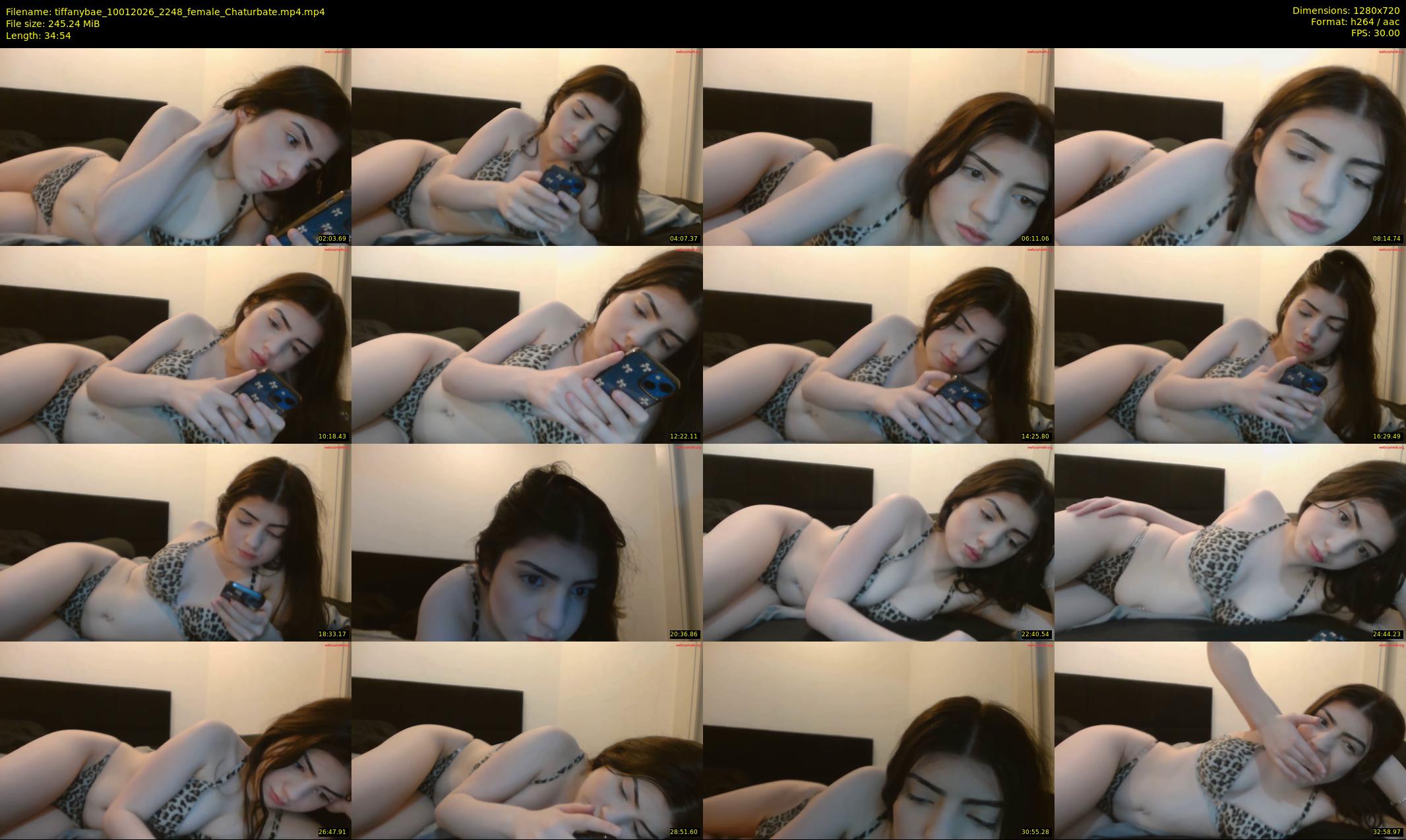 tiffanybae — 35 minute Chaturbate female cam show recording, 720p, Jan 10, 2026