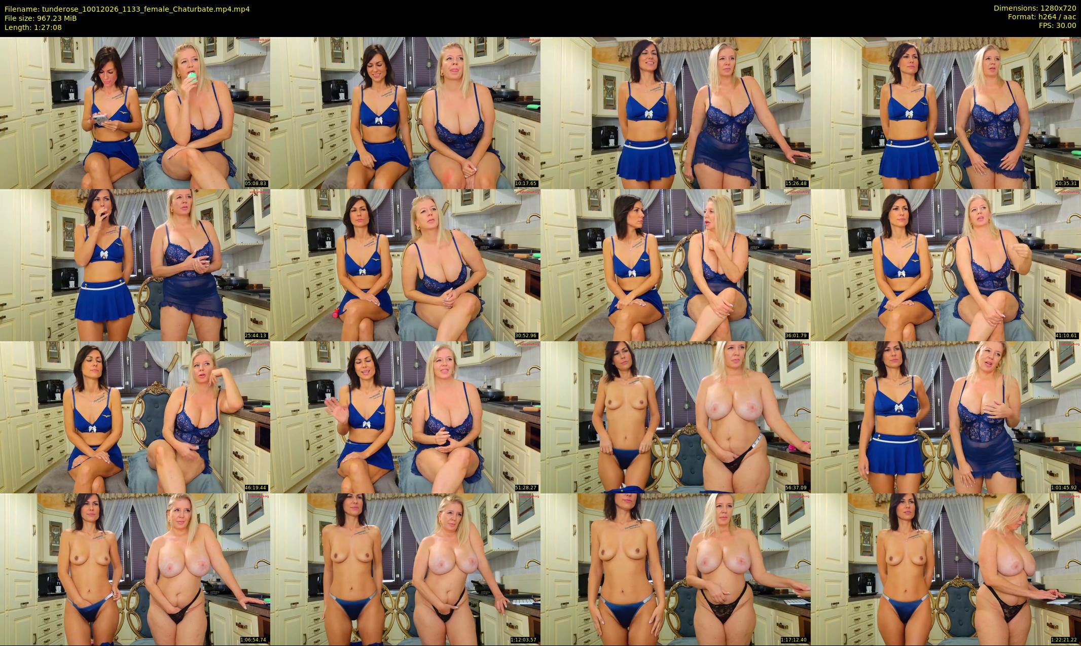 tunderose — 88 minute Chaturbate female cam show recording, 720p, Jan 10, 2026