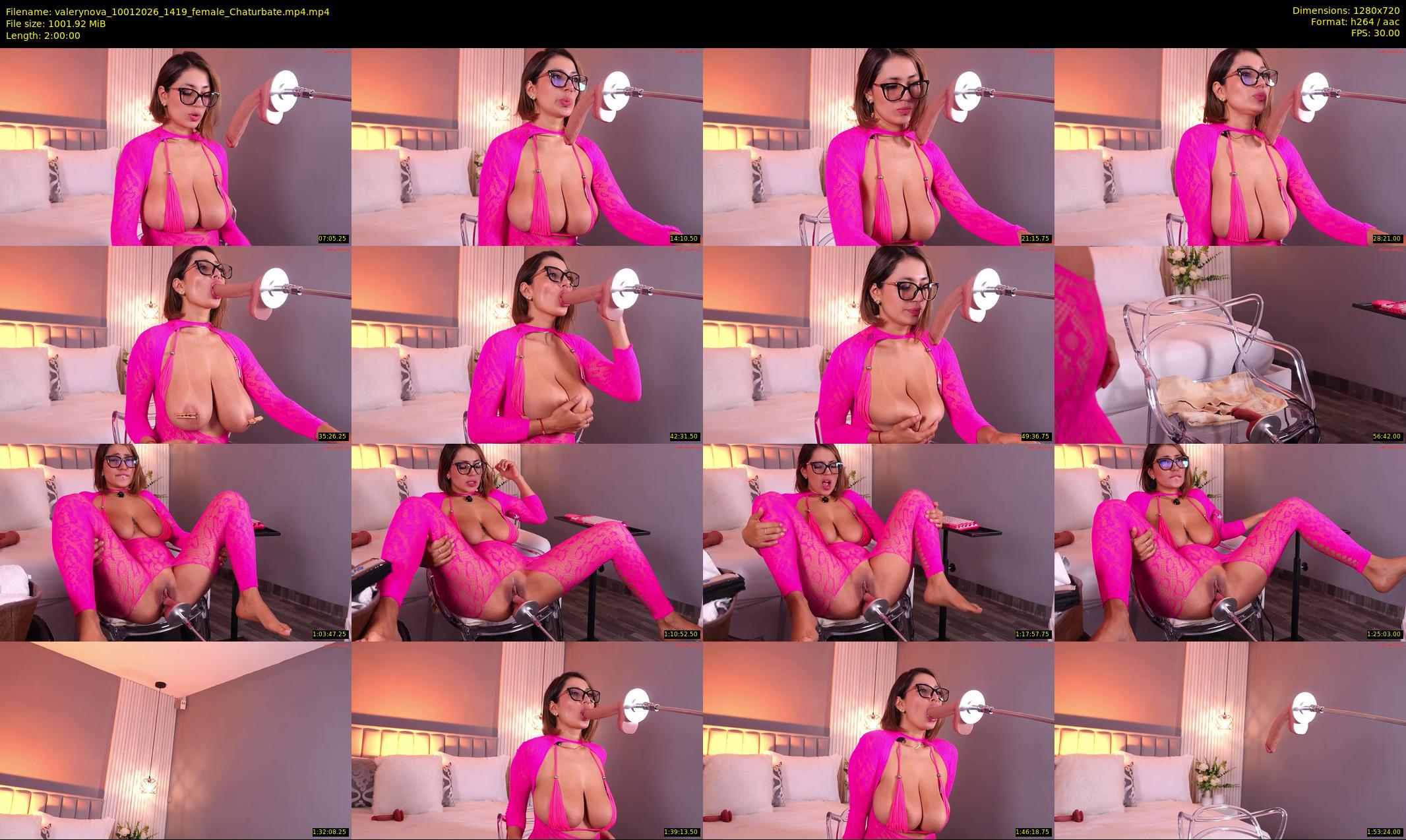 valerynova — 120 minute Chaturbate female cam show recording, 720p, Jan 10, 2026