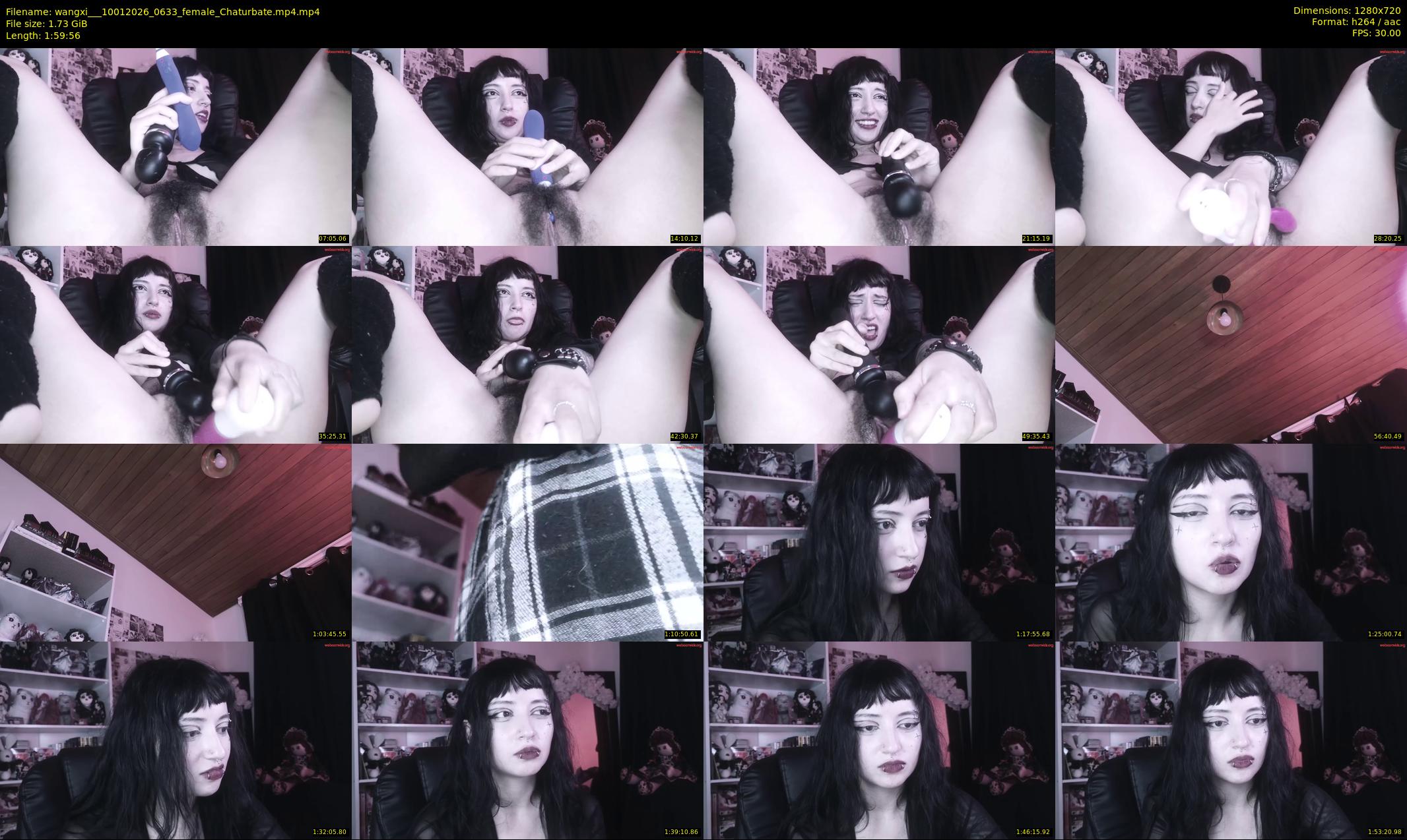 wangxi__ — 120 minute Chaturbate female cam show recording, 720p, Jan 10, 2026