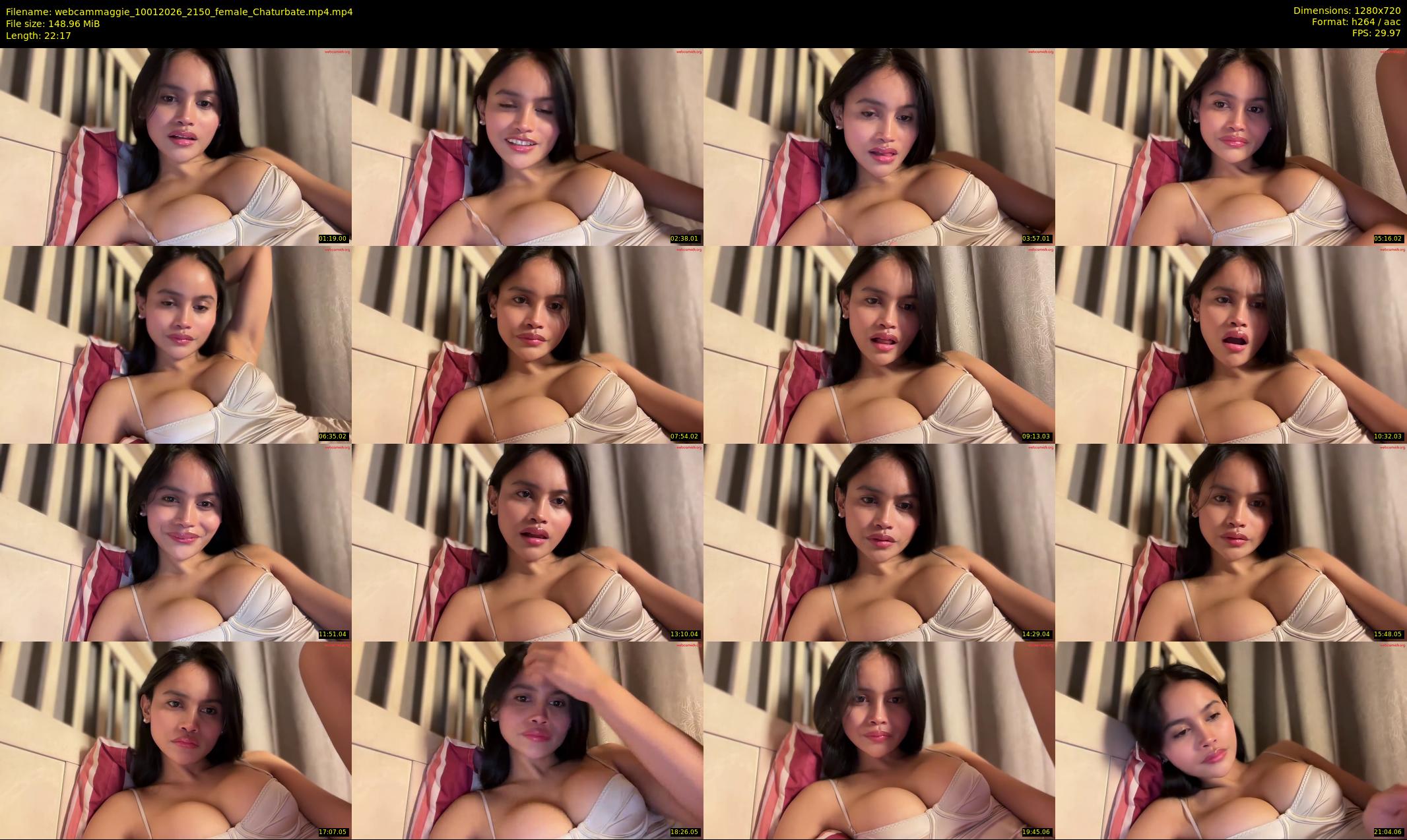 webcammaggie — 23 minute Chaturbate female cam show recording, 720p, Jan 10, 2026