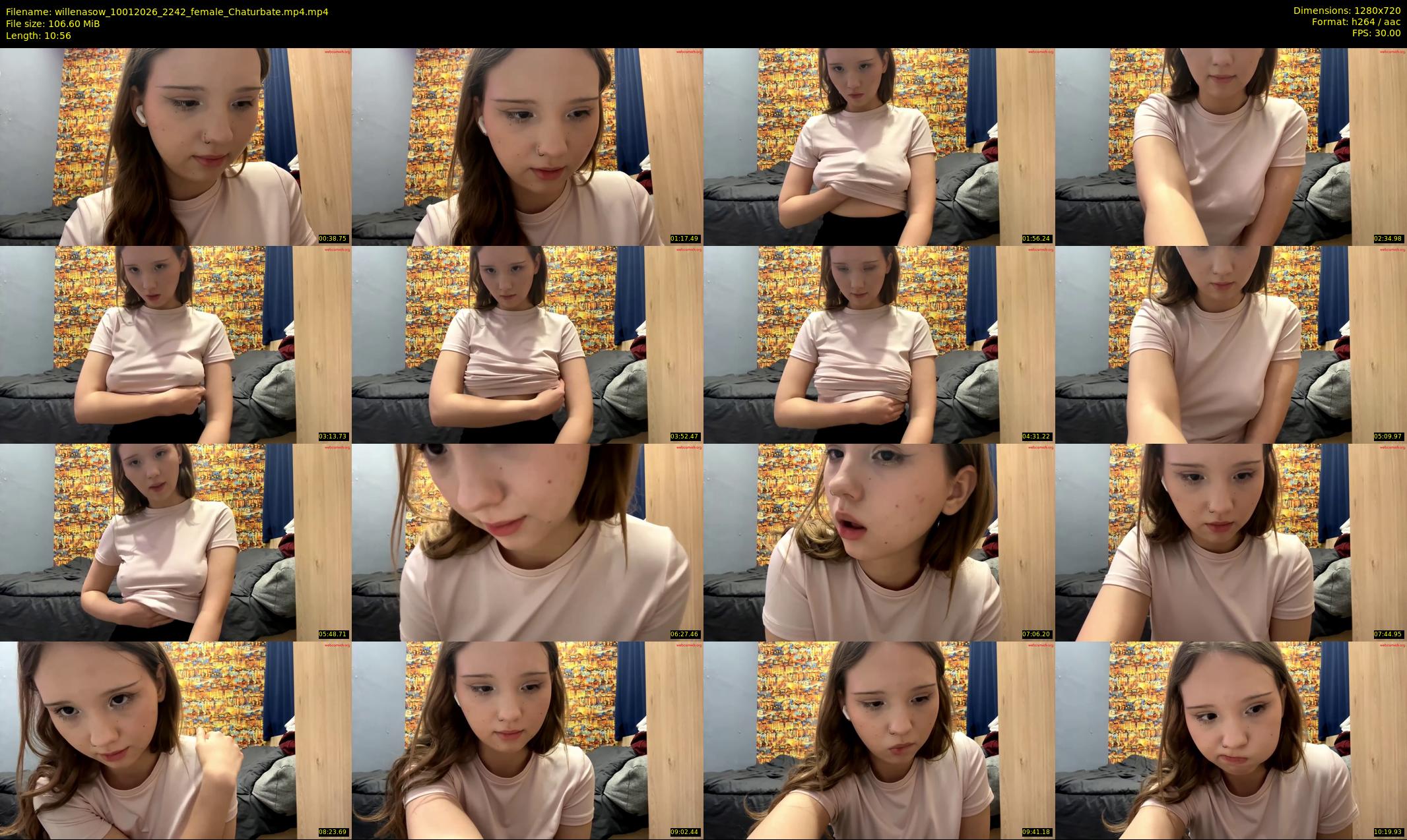willenasow — 11 minute Chaturbate female cam show recording, 720p, Jan 10, 2026