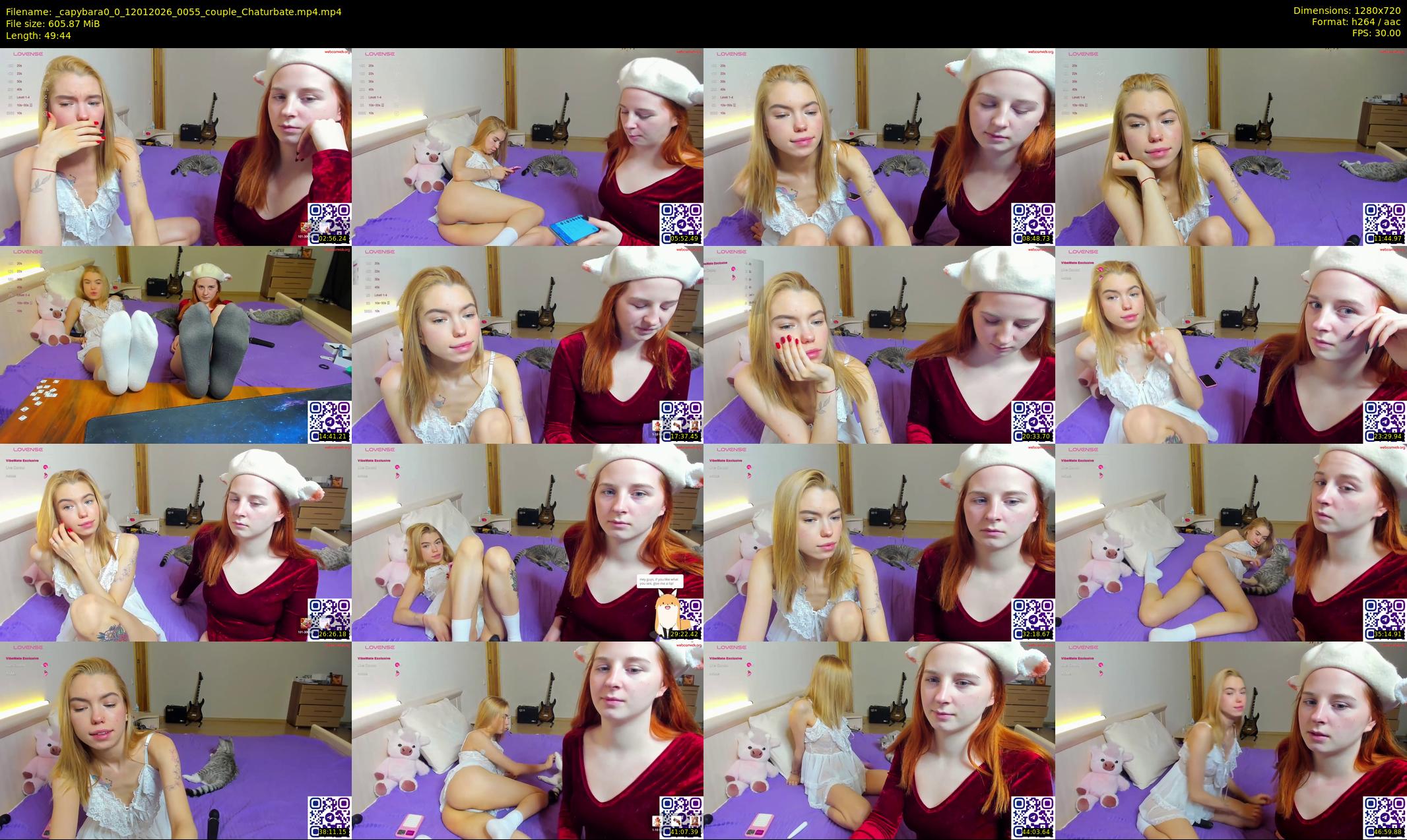 _capybara0_0 — 50 minute Chaturbate couple cam show recording, 720p, Jan 12, 2026