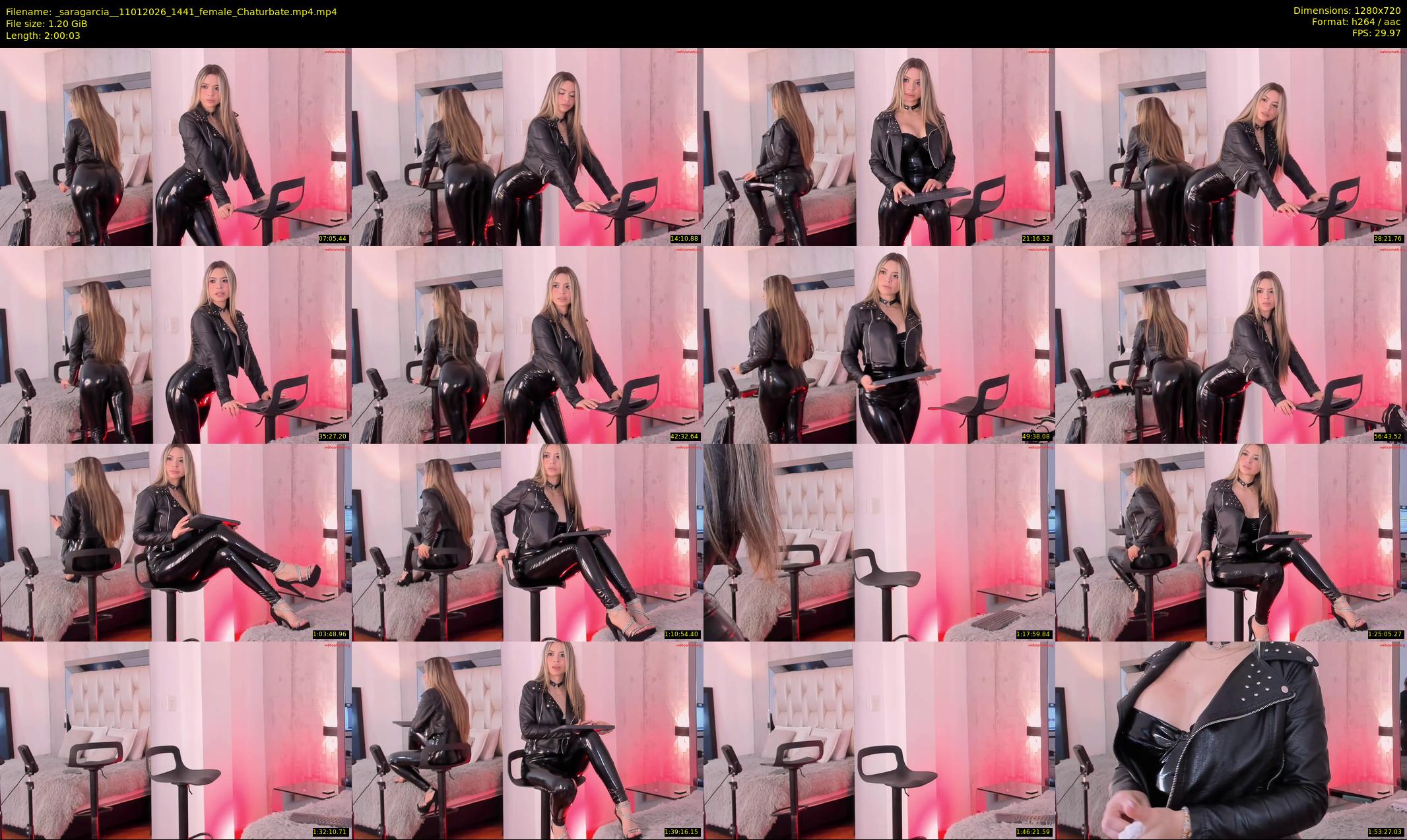 _saragarcia_ — 121 minute Chaturbate female cam show recording, 720p, Jan 11, 2026
