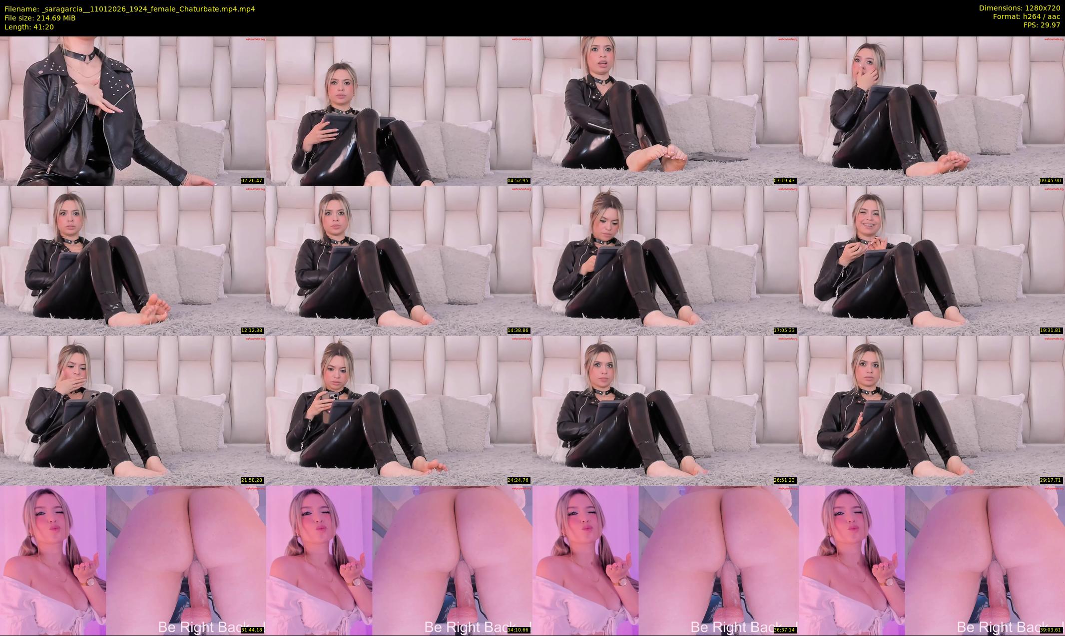 _saragarcia_ — 42 minute Chaturbate female cam show recording, 720p, Jan 11, 2026