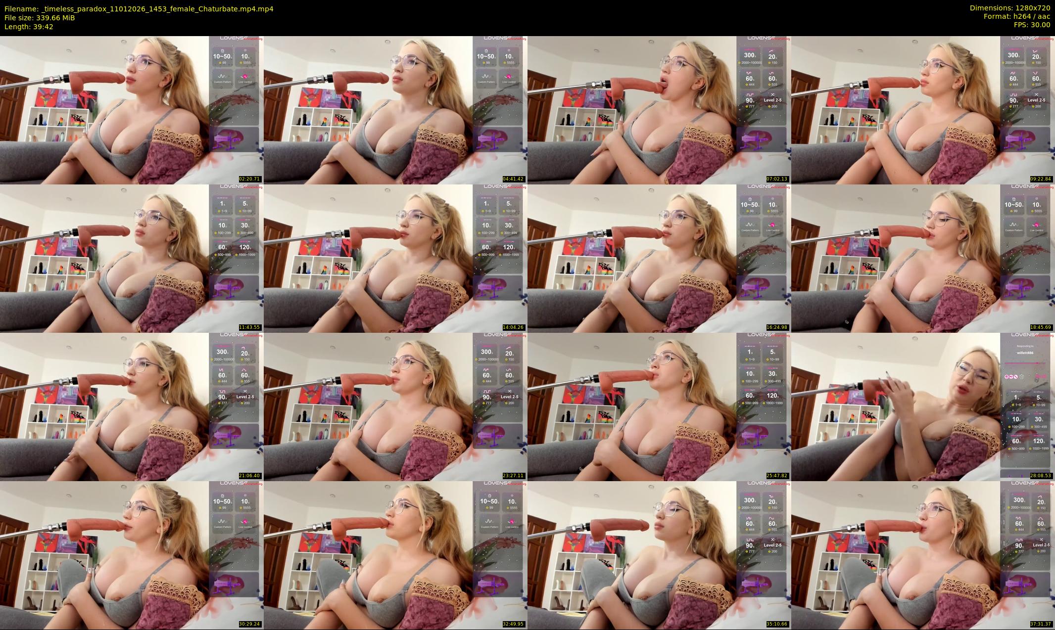 _timeless_paradox — 40 minute Chaturbate female cam show recording, 720p, Jan 11, 2026