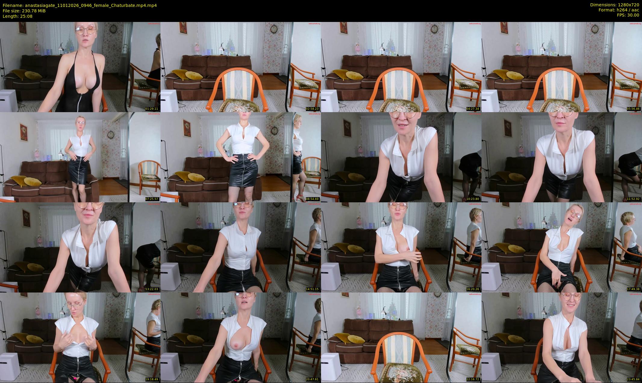 anastasiagate — 26 minute Chaturbate female cam show recording, 720p, Jan 11, 2026