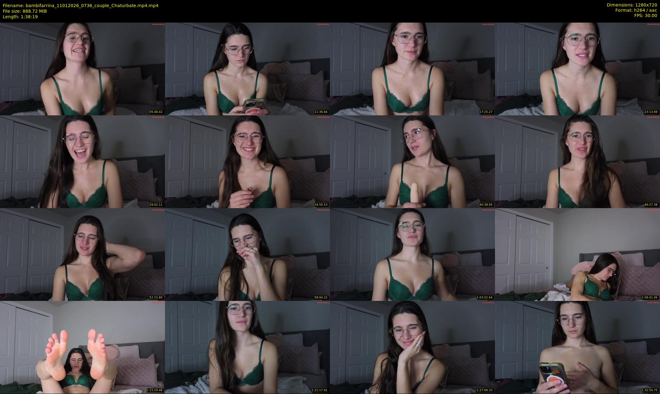 bambifarrina — 99 minute Chaturbate couple cam show recording, 720p, Jan 11, 2026