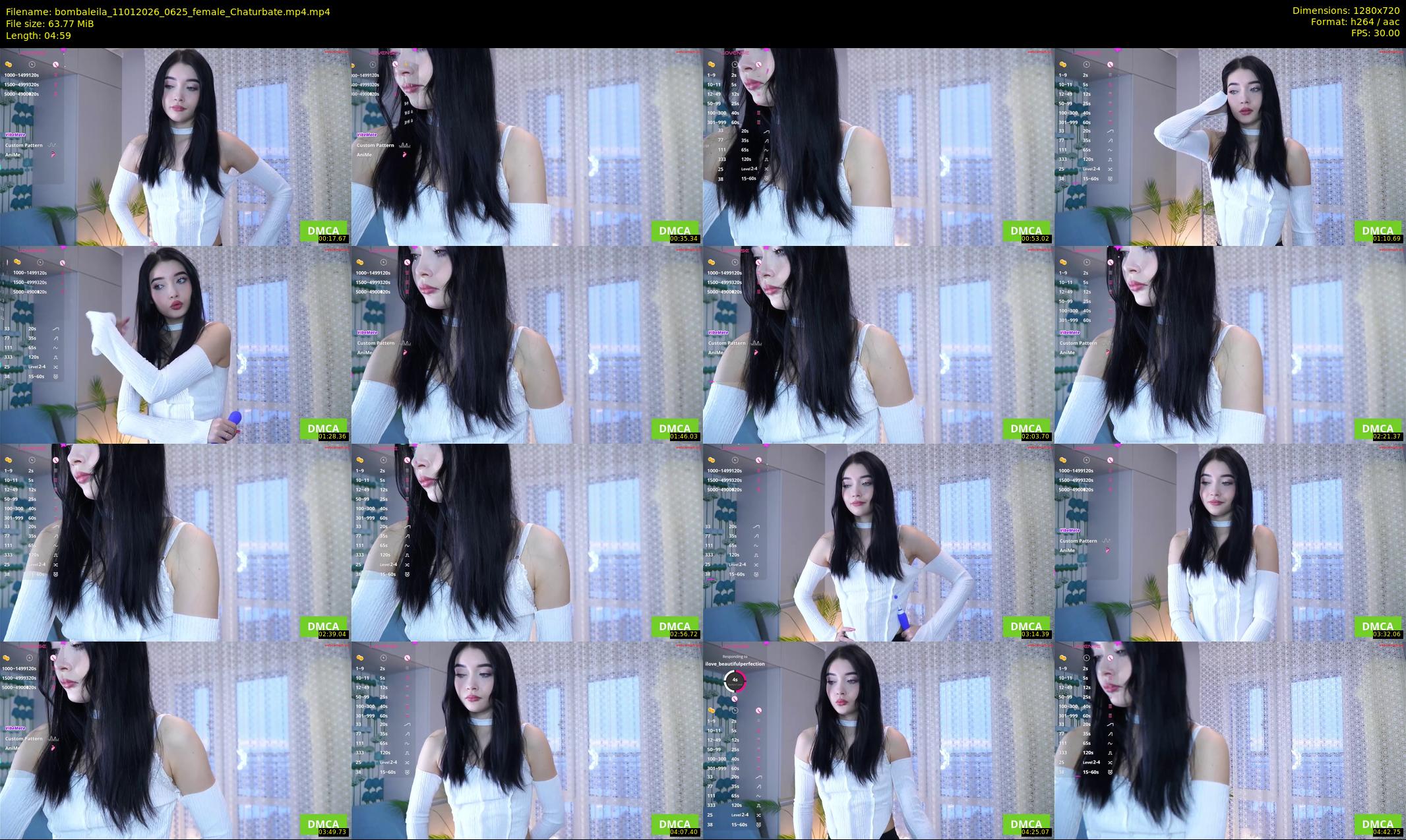 bombaleila — 5 minute Chaturbate female cam show recording, 720p, Jan 11, 2026