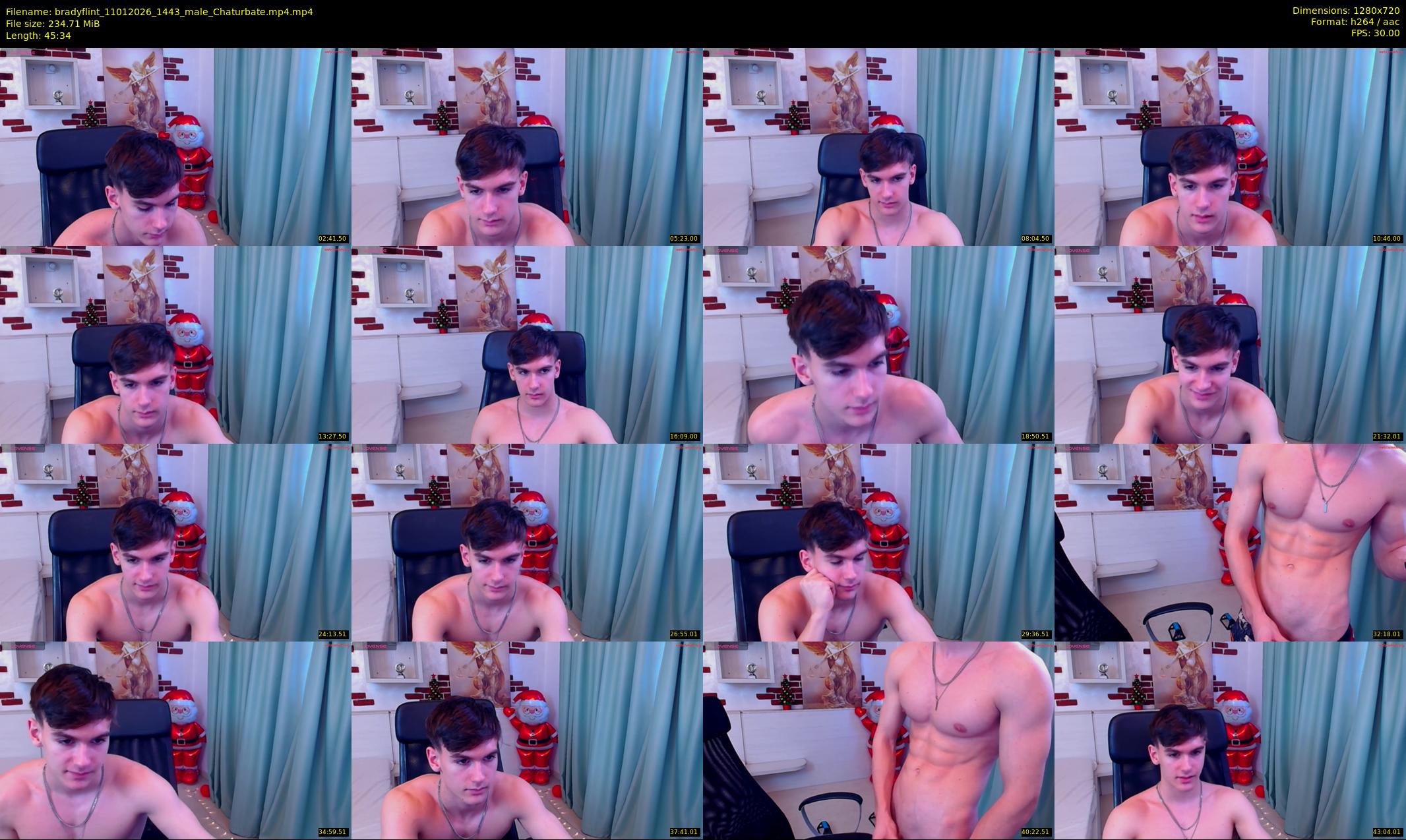 bradyflint — 46 minute Chaturbate male cam show recording, 720p, Jan 11, 2026