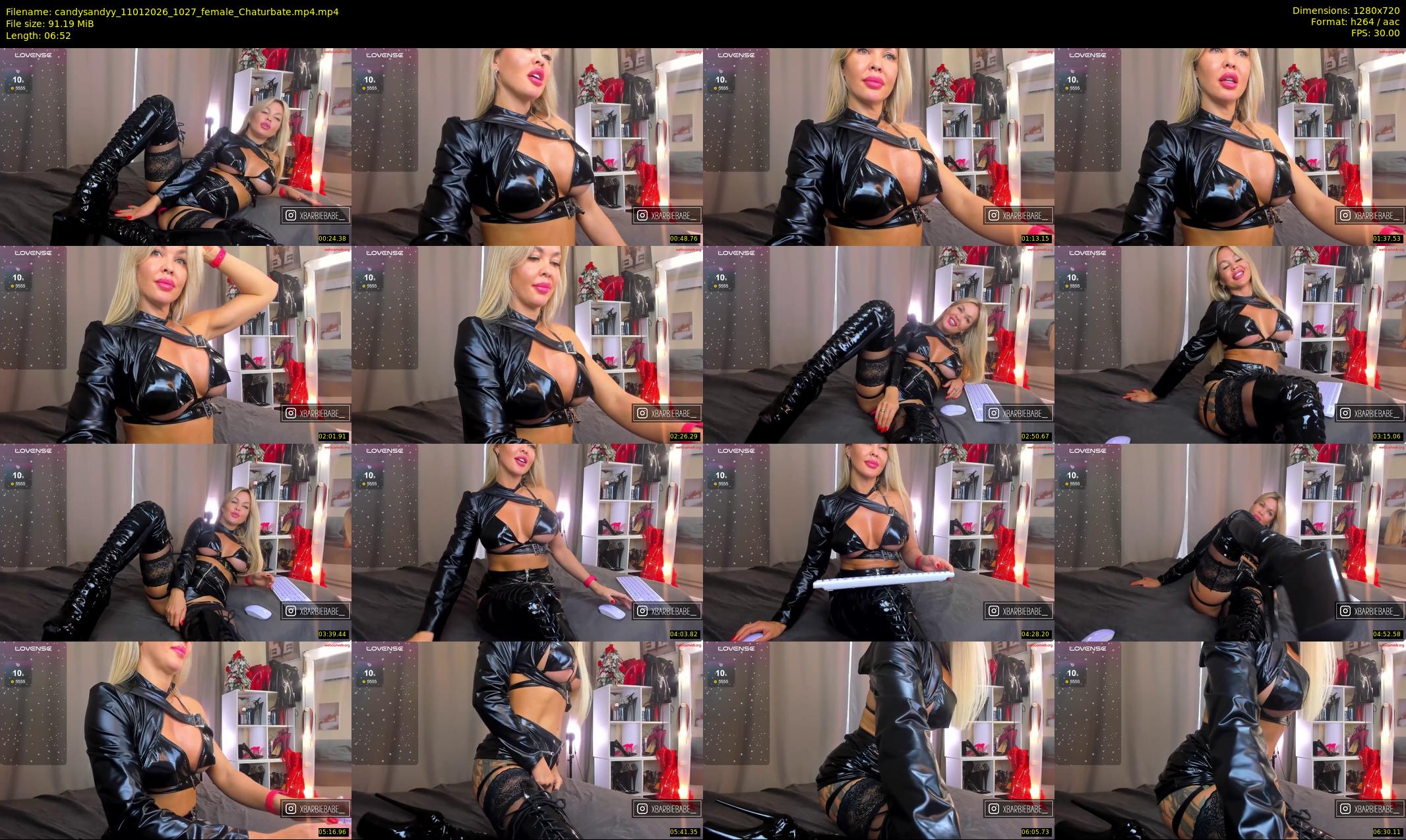 candysandyy — 7 minute Chaturbate female cam show recording, 720p, Jan 11, 2026
