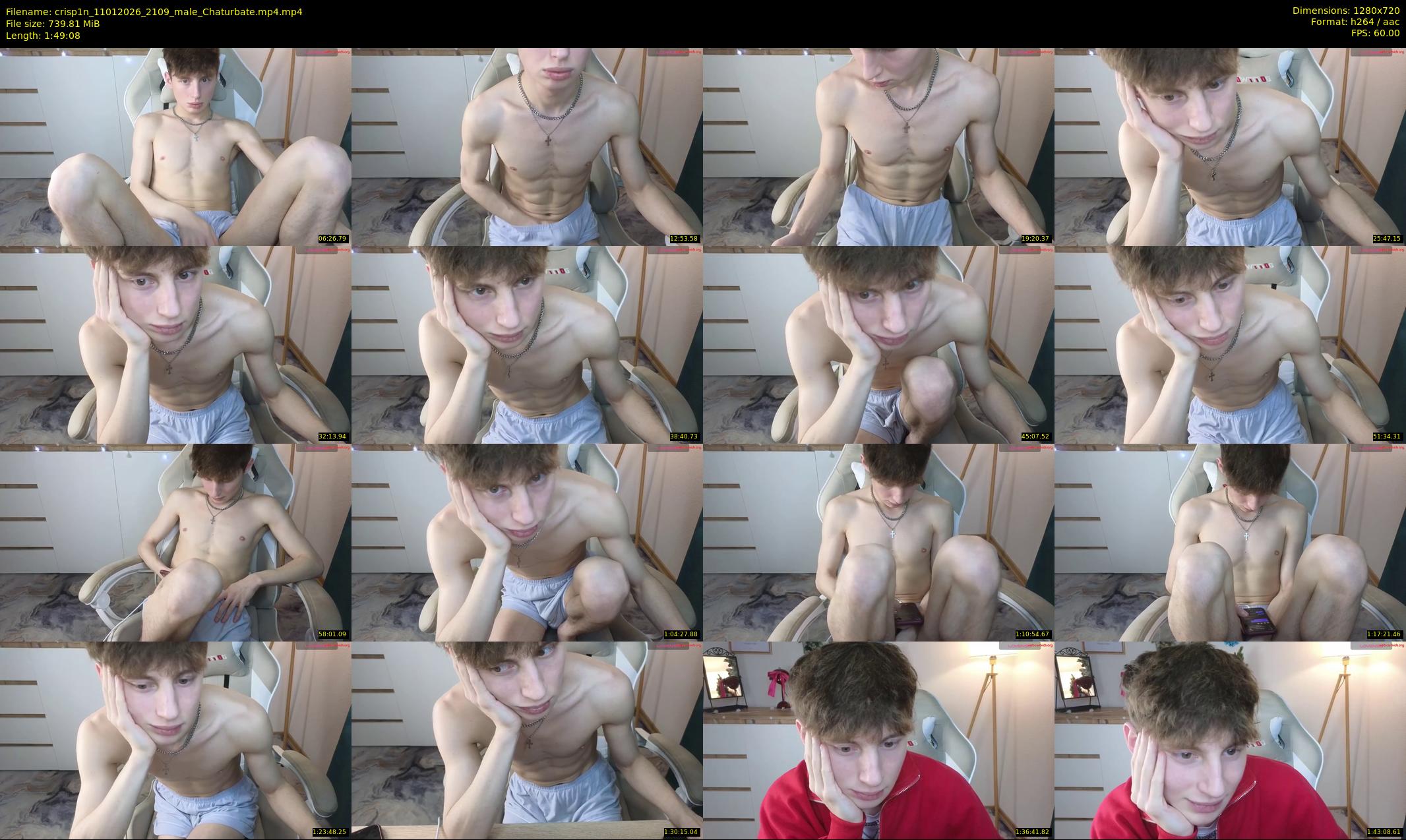 crisp1n — 110 minute Chaturbate male cam show recording, 720p, Jan 11, 2026