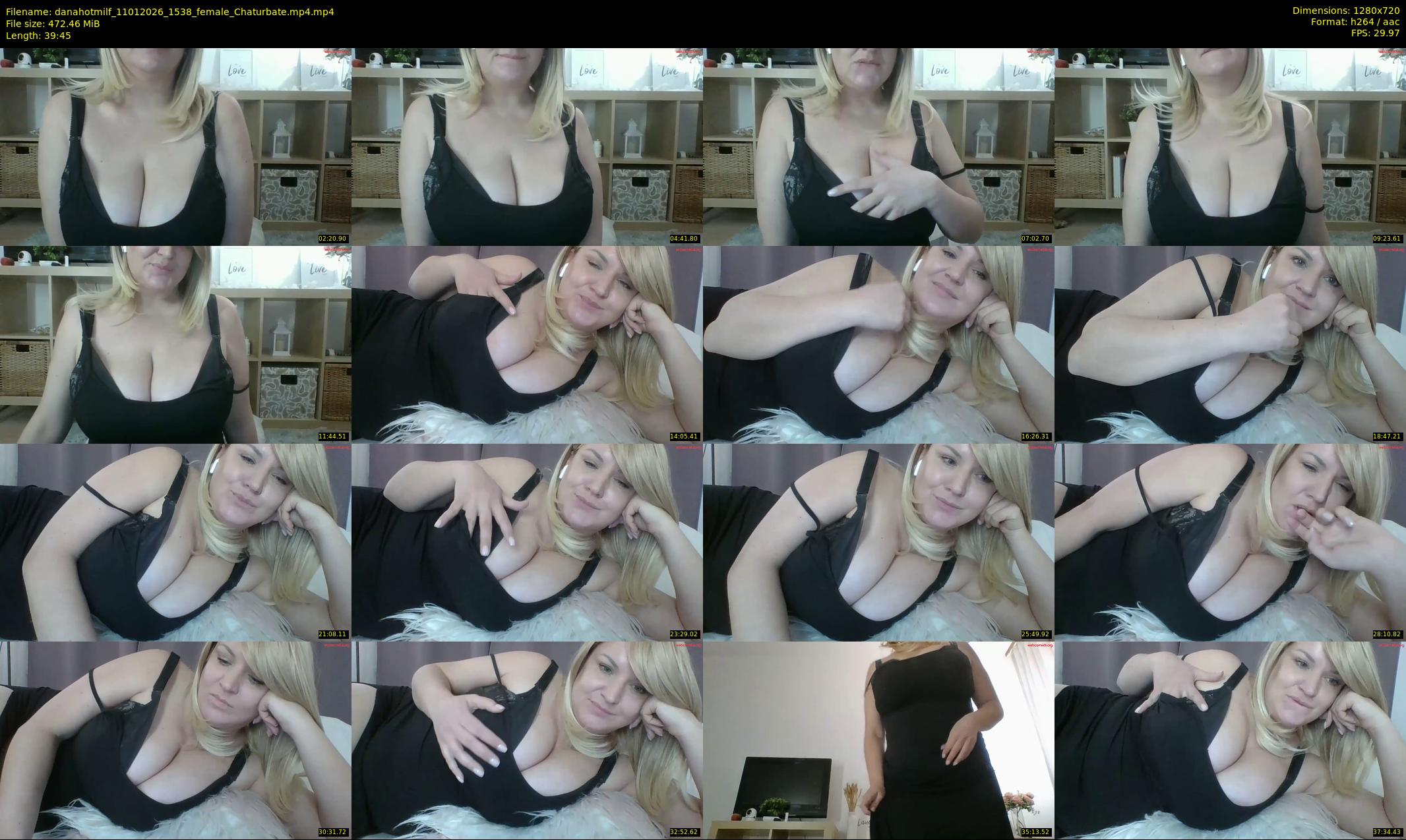 danahotmilf — 40 minute Chaturbate female cam show recording, 720p, Jan 11, 2026