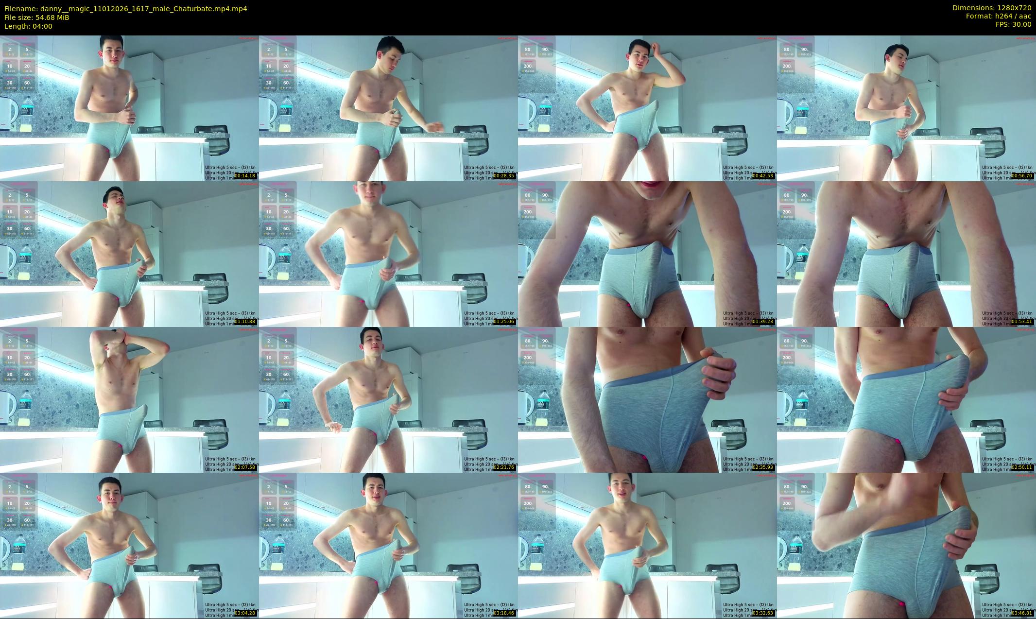danny__magic — 4 minute Chaturbate male cam show recording, 720p, Jan 11, 2026