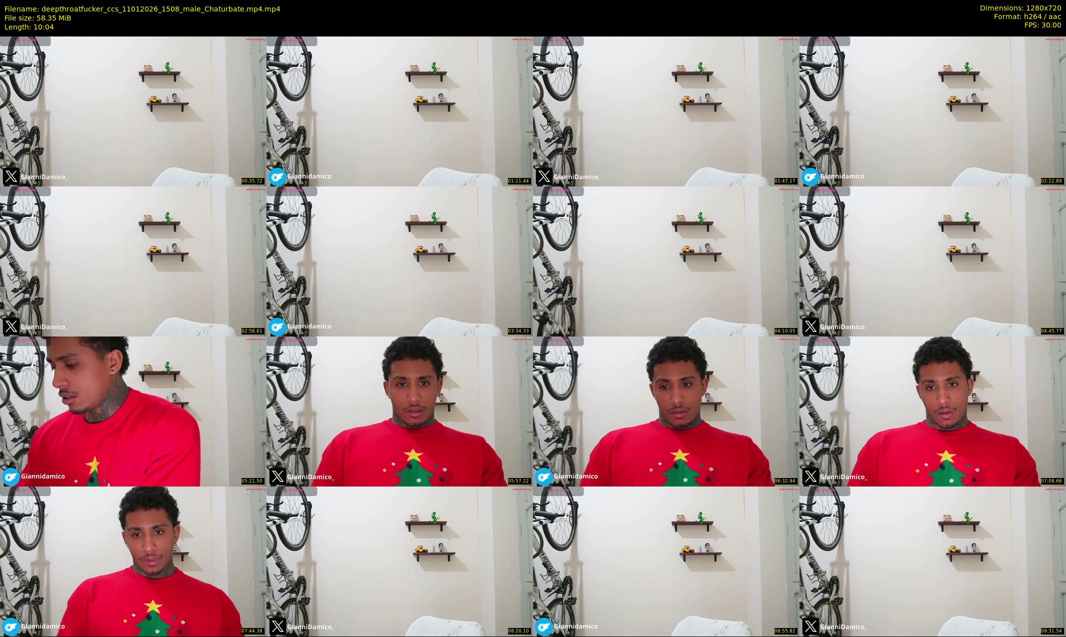 deepthroatfucker_ccs — 11 minute Chaturbate male cam show recording, 720p, Jan 11, 2026