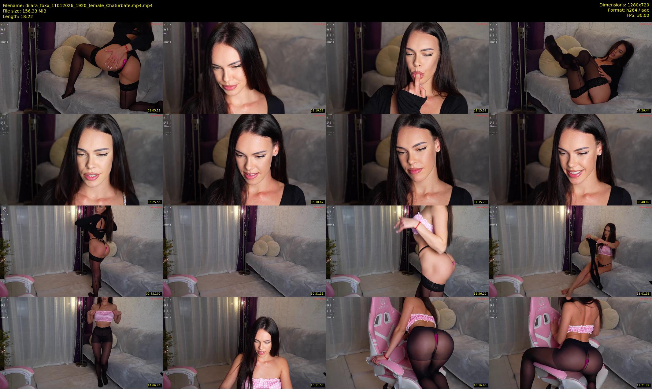 dilara_foxx — 19 minute Chaturbate female cam show recording, 720p, Jan 11, 2026