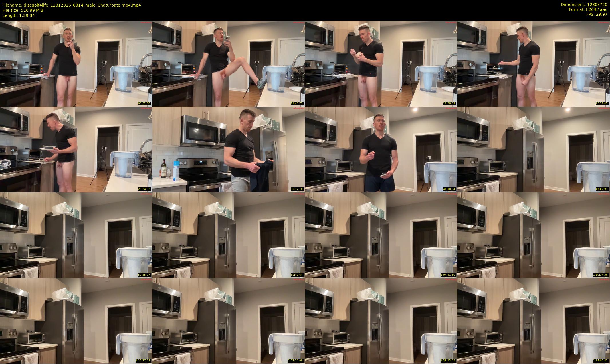 discgolf4life — 100 minute Chaturbate male cam show recording, 720p, Jan 12, 2026