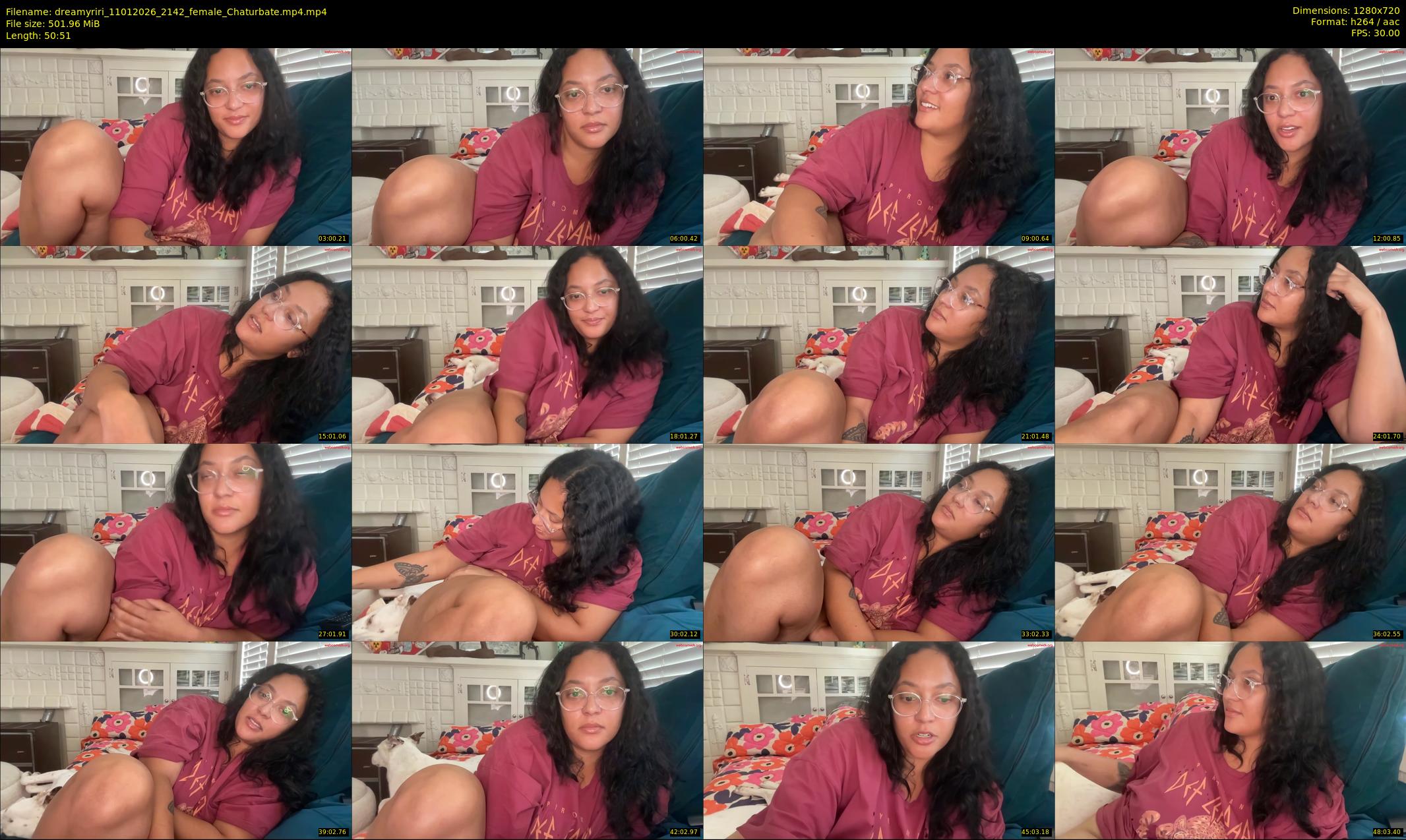 dreamyriri — 51 minute Chaturbate female cam show recording, 720p, Jan 11, 2026