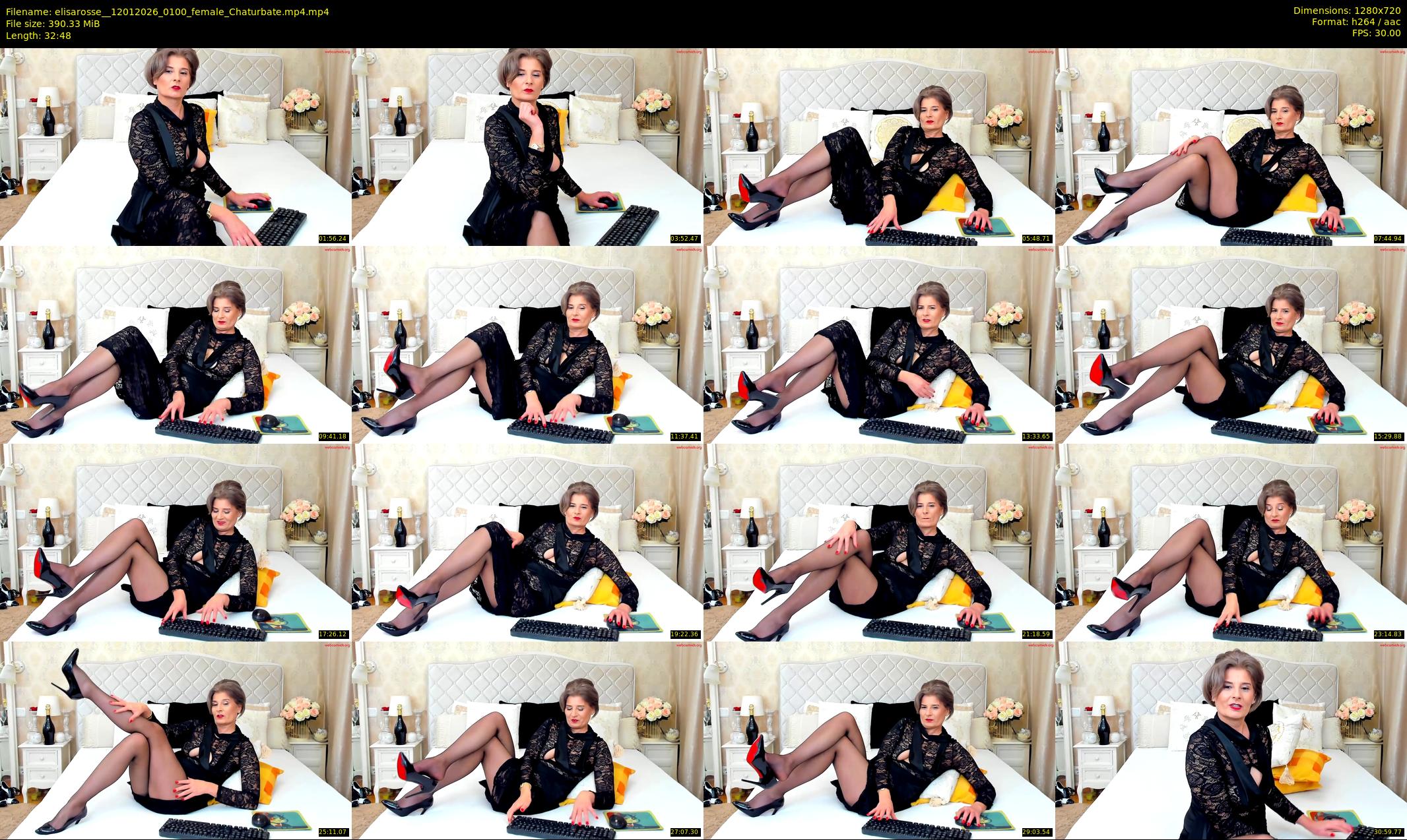 elisarosse_ — 33 minute Chaturbate female cam show recording, 720p, Jan 12, 2026