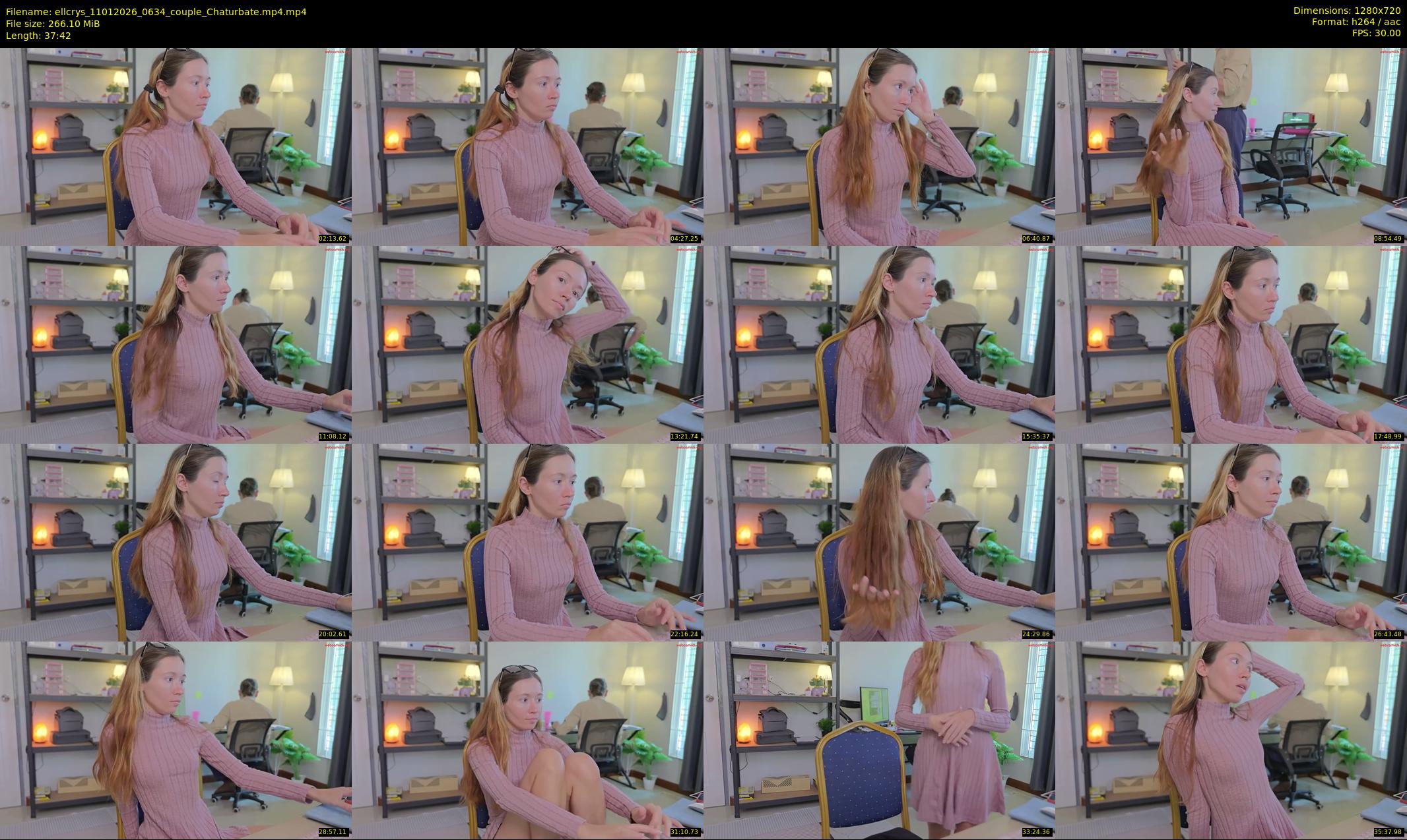 ellcrys — 38 minute Chaturbate couple cam show recording, 720p, Jan 11, 2026
