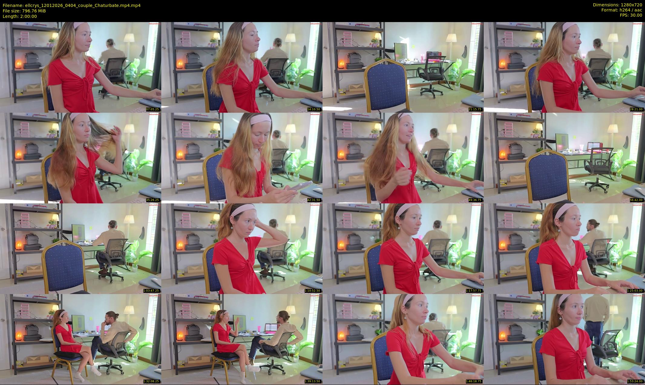 ellcrys — 120 minute Chaturbate couple cam show recording, 720p, Jan 12, 2026