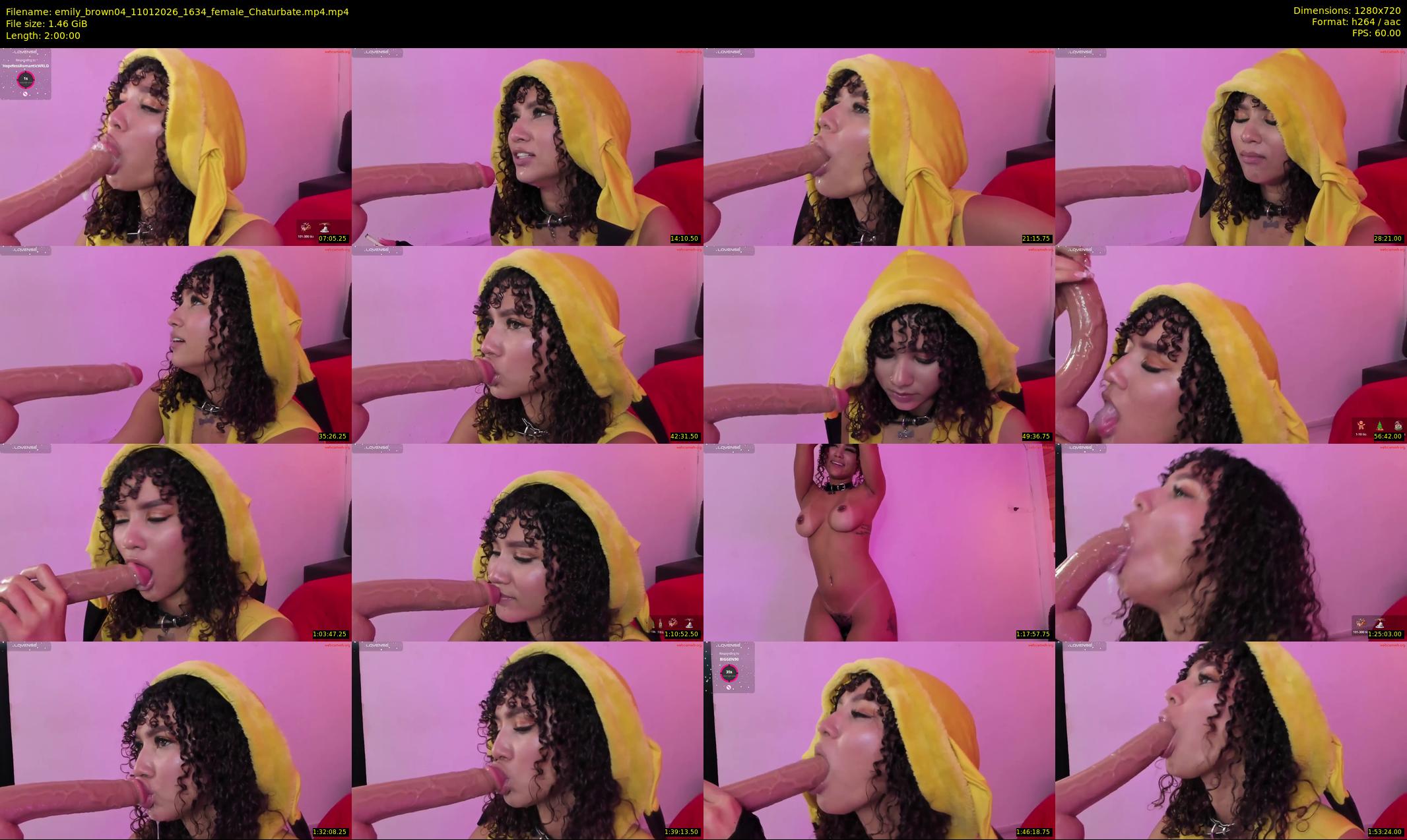 emily_brown04 — 120 minute Chaturbate female cam show recording, 720p, Jan 11, 2026