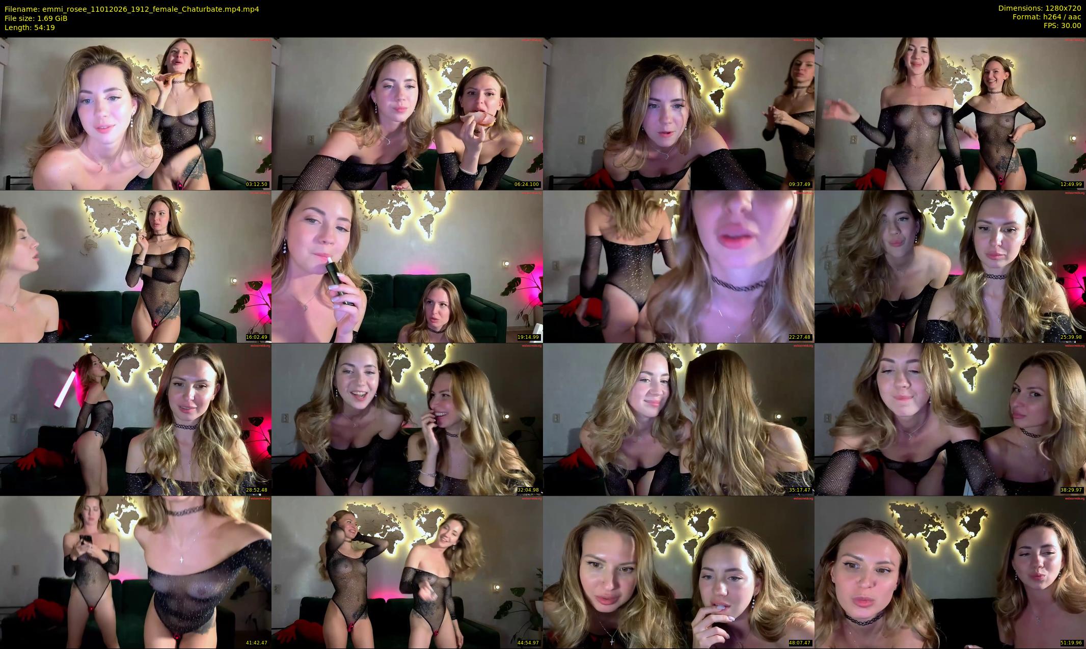 emmi_rosee — 55 minute Chaturbate female cam show recording, 720p, Jan 11, 2026