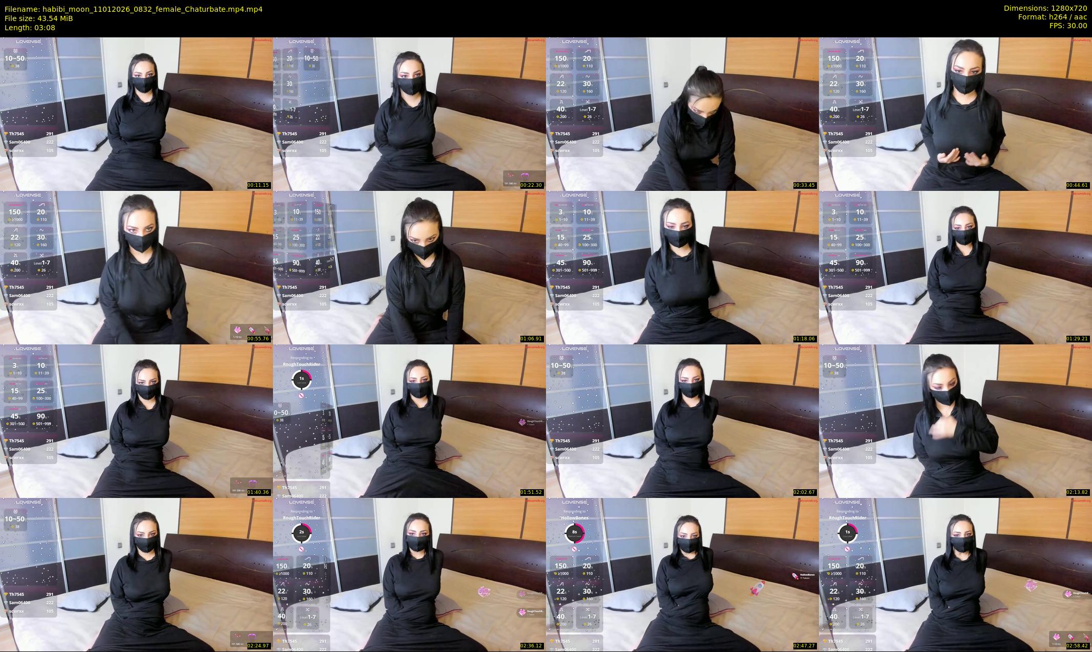 habibi_moon — 4 minute Chaturbate female cam show recording, 720p, Jan 11, 2026