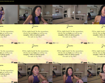 jiwon4u — 120 minute Chaturbate female cam show recording, 720p, Jan 12, 2026