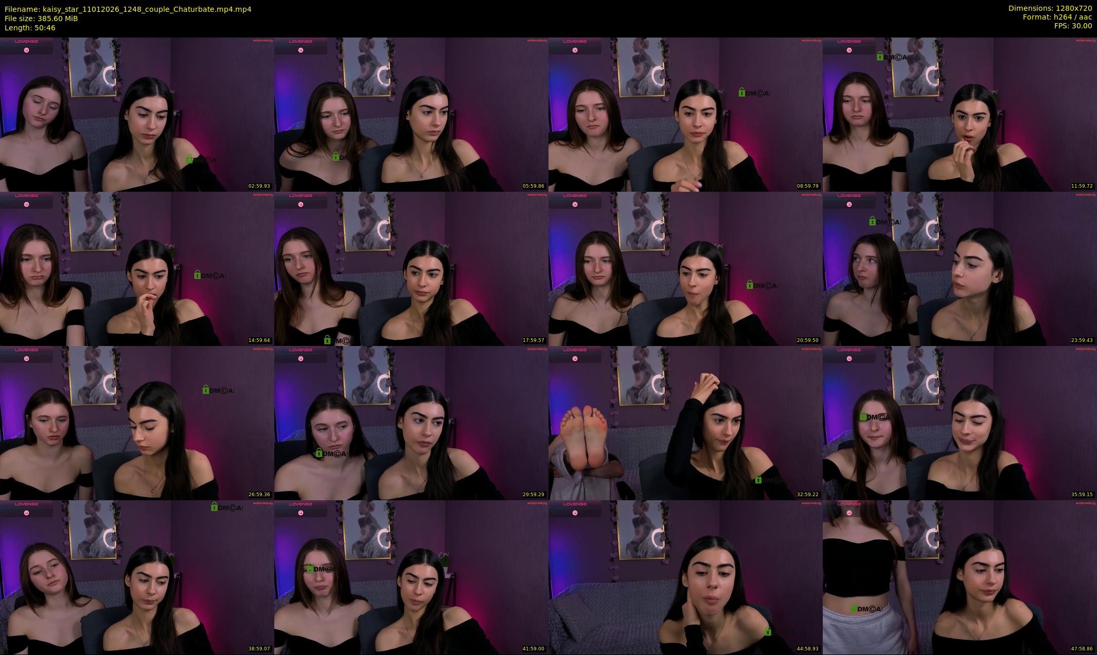 kaisy_star — 51 minute Chaturbate female cam show recording, 720p, Jan 11, 2026