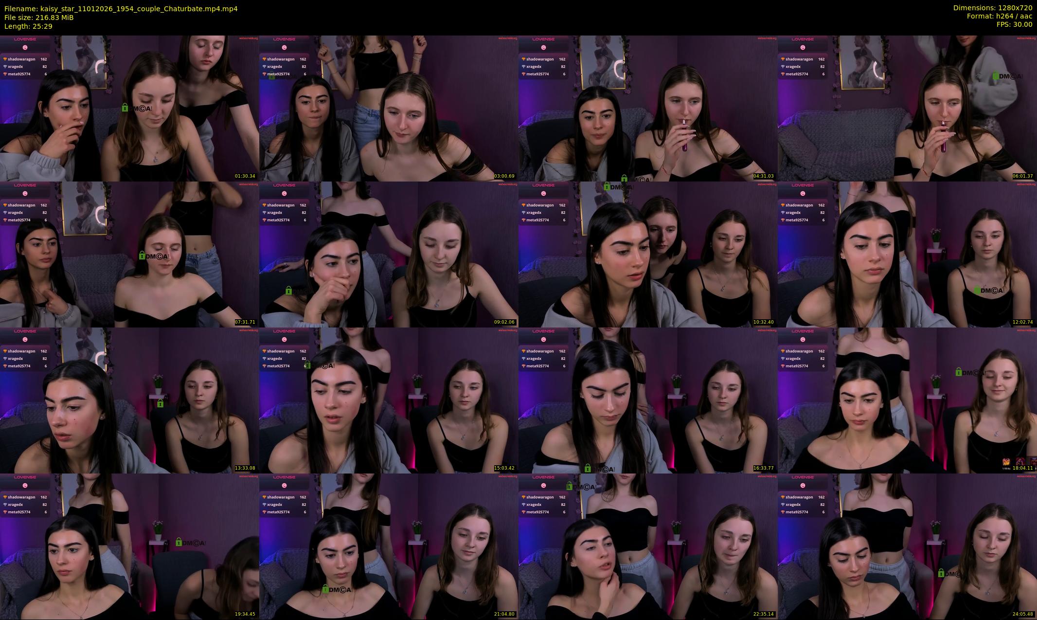 kaisy_star — 26 minute Chaturbate female cam show recording, 720p, Jan 11, 2026