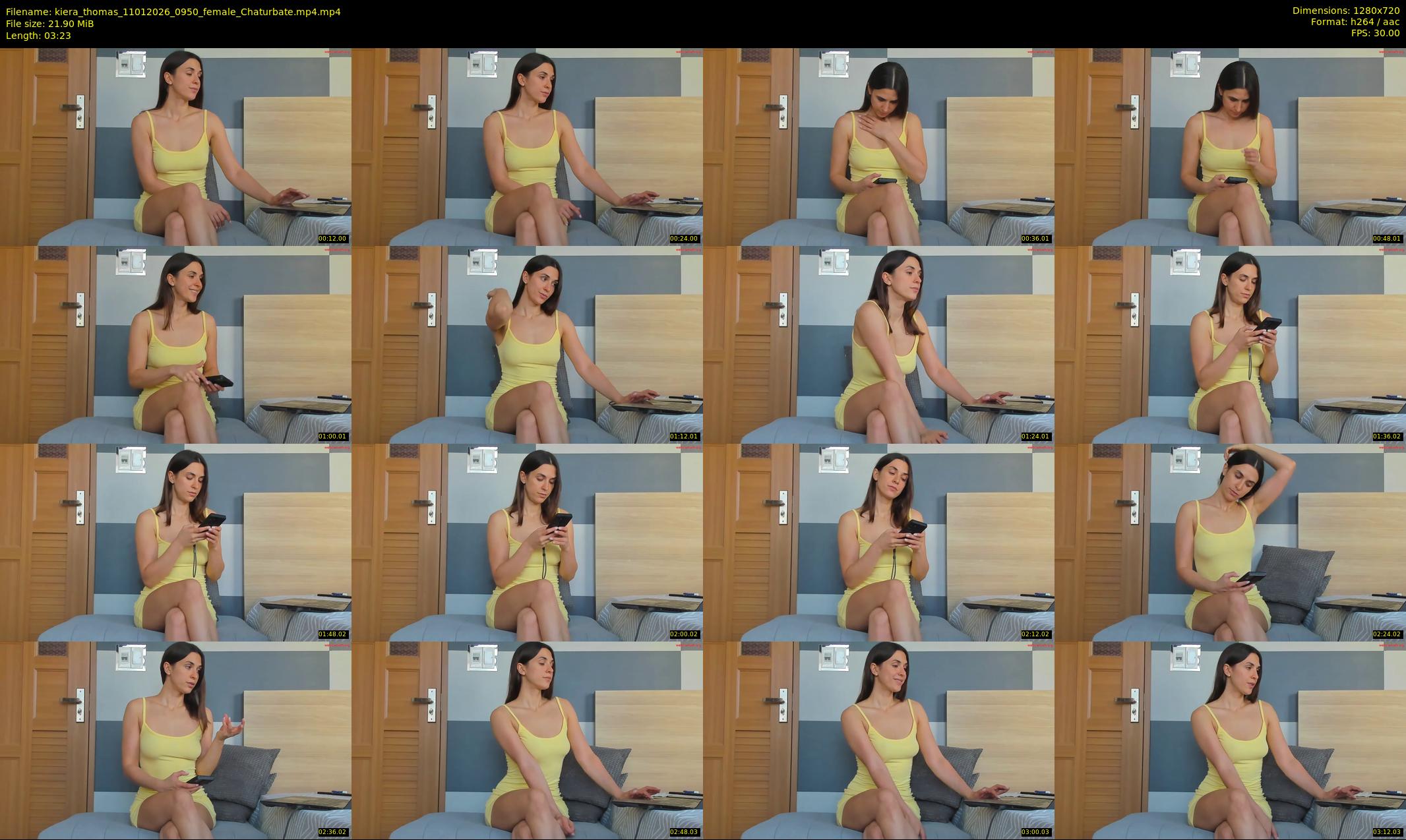 kiera_thomas — 4 minute Chaturbate couple cam show recording, 720p, Jan 11, 2026