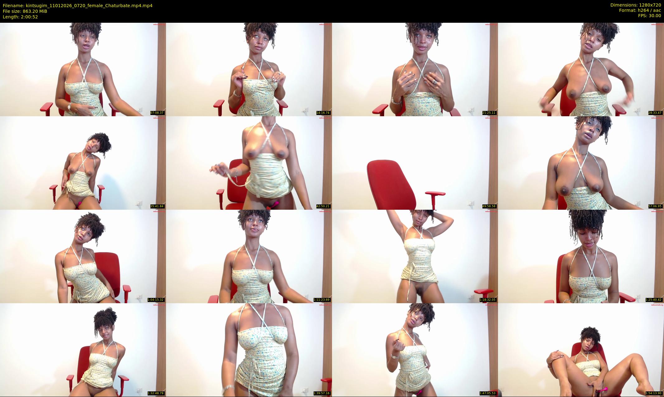 kintsugim — 121 minute Chaturbate female cam show recording, 720p, Jan 11, 2026