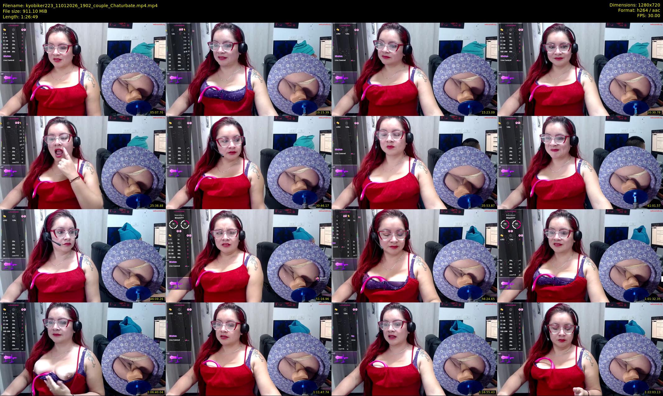 kyobiker223 — 87 minute Chaturbate couple cam show recording, 720p, Jan 11, 2026
