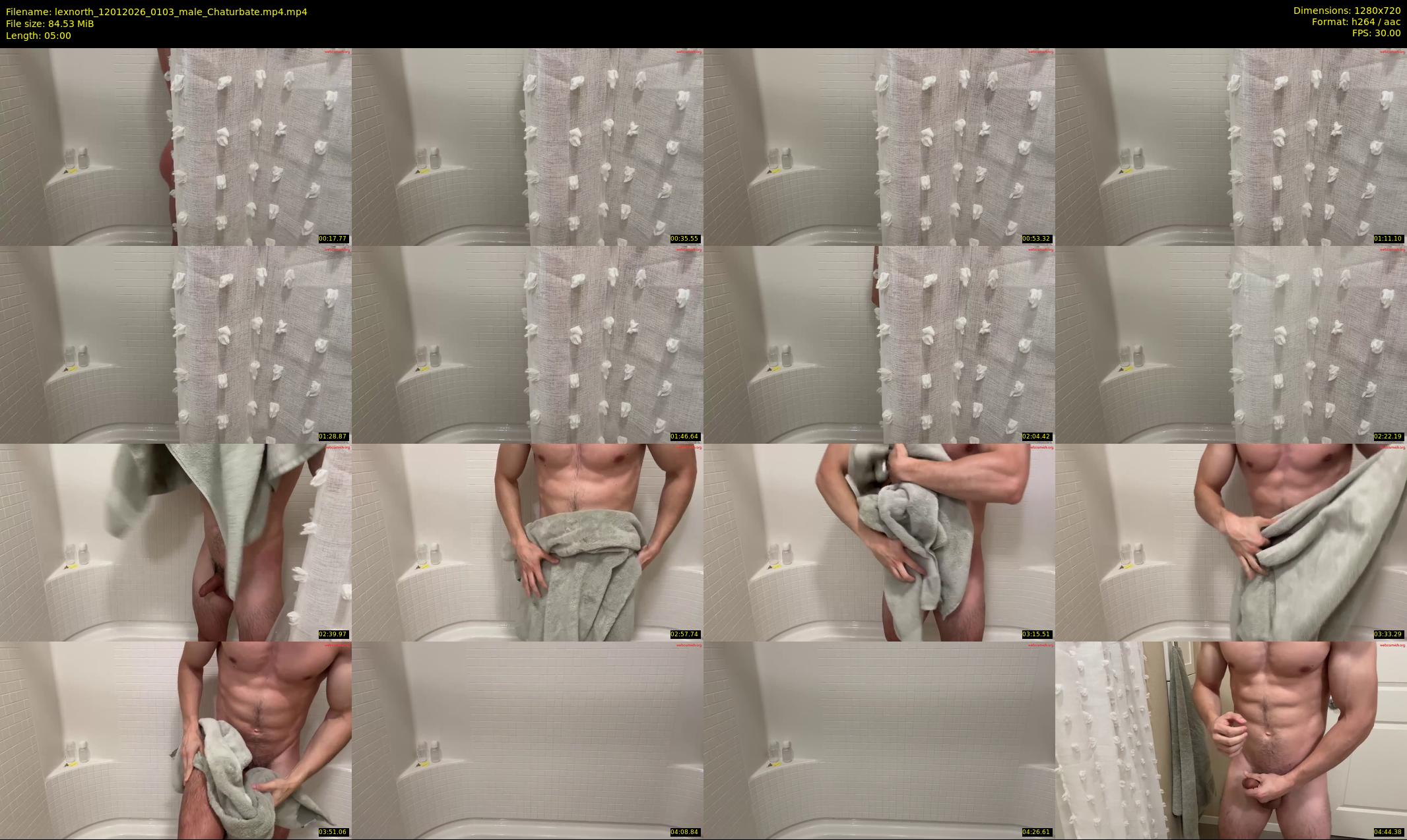 lexnorth — 5 minute Chaturbate male cam show recording, 720p, Jan 12, 2026