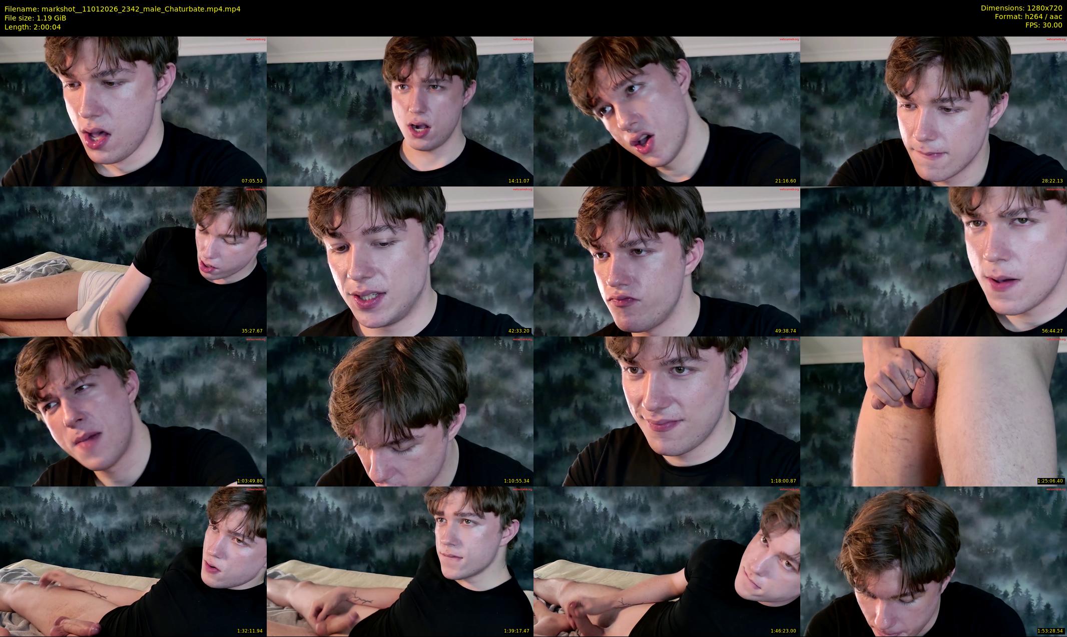 markshot_ — 121 minute Chaturbate male cam show recording, 720p, Jan 11, 2026