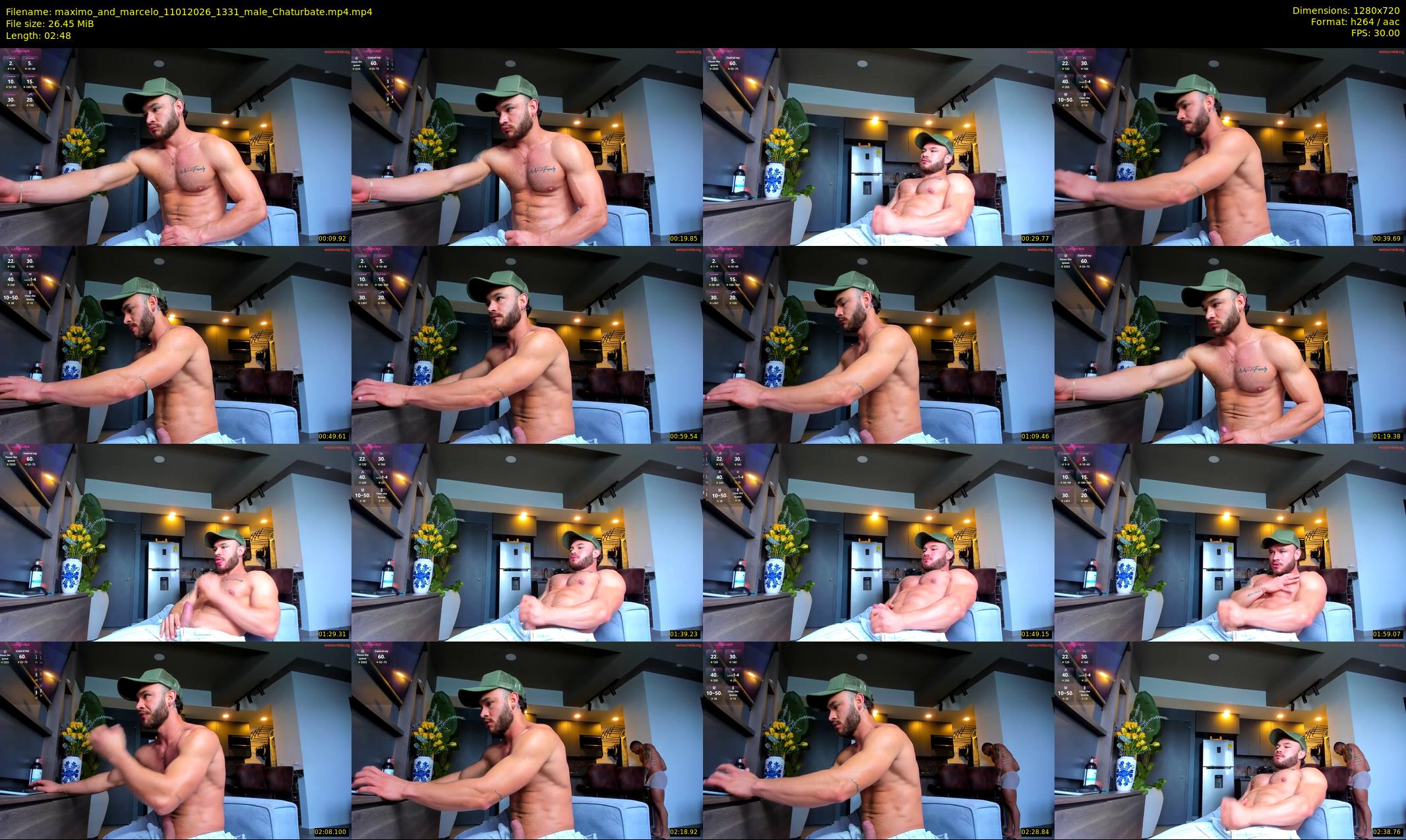 maximo_and_marcelo — 3 minute Chaturbate couple cam show recording, 720p, Jan 11, 2026