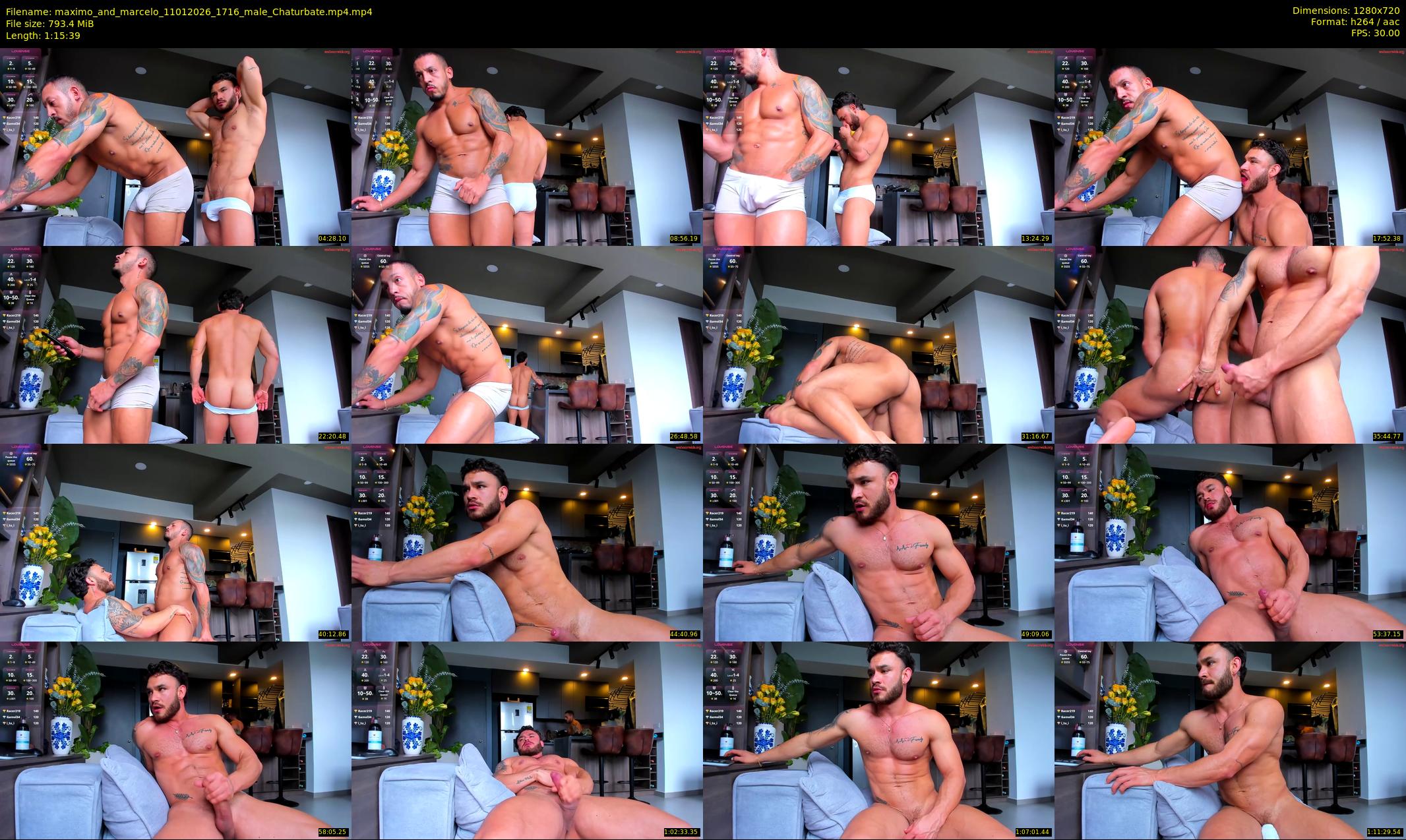 maximo_and_marcelo — 76 minute Chaturbate couple cam show recording, 720p, Jan 11, 2026