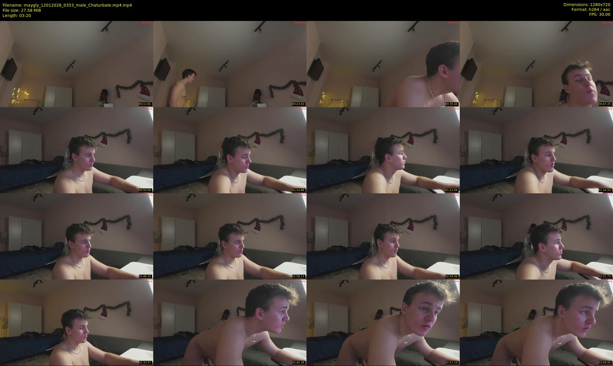 maygly — 4 minute Chaturbate male cam show recording, 720p, Jan 12, 2026