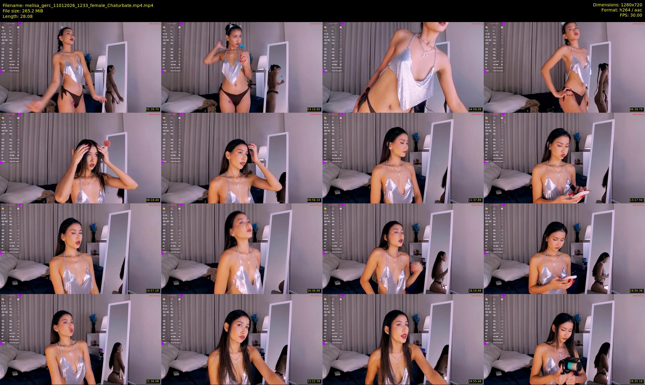 melisa_gerc — 29 minute Chaturbate female cam show recording, 720p, Jan 11, 2026