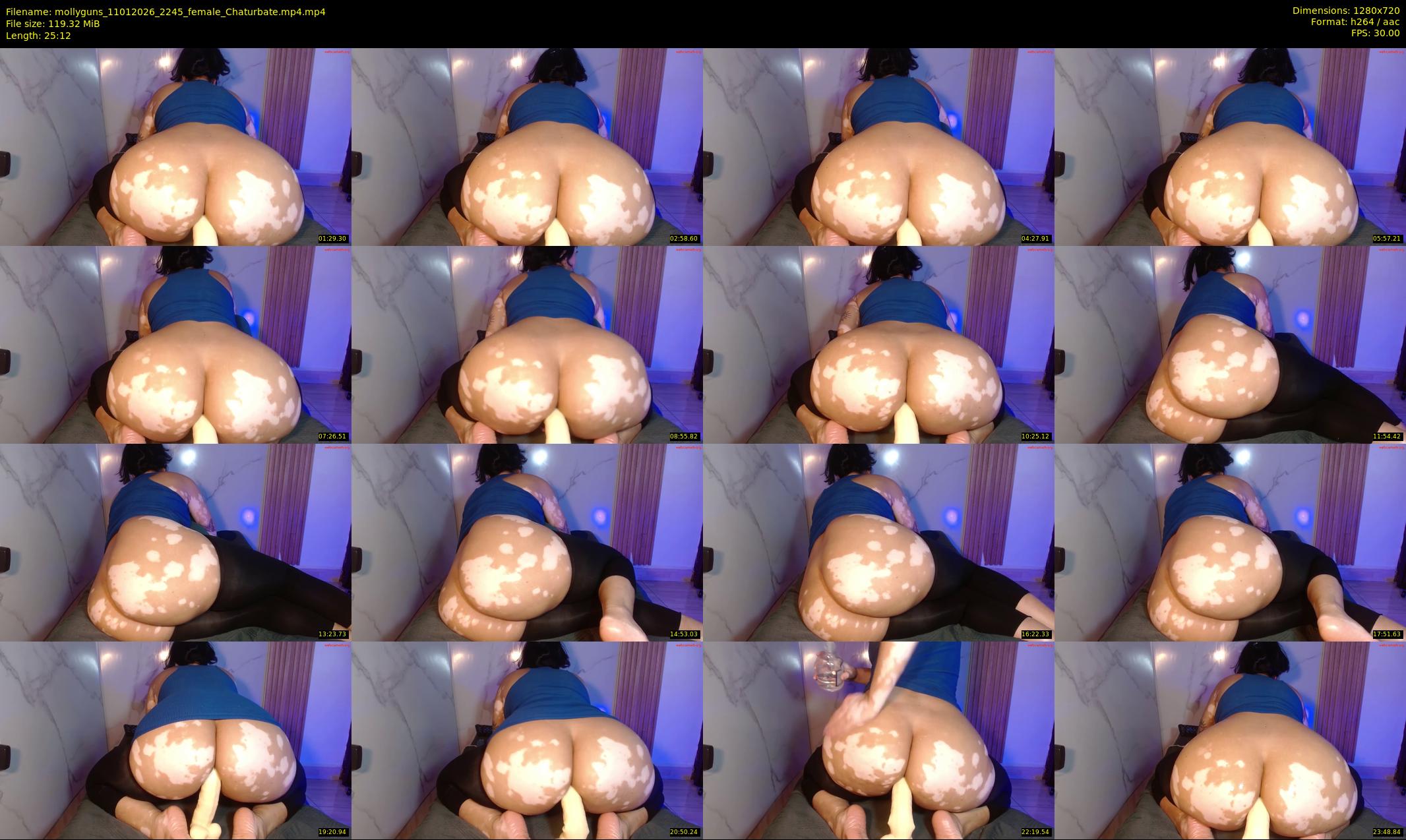 mollyguns — 26 minute Chaturbate female cam show recording, 720p, Jan 11, 2026