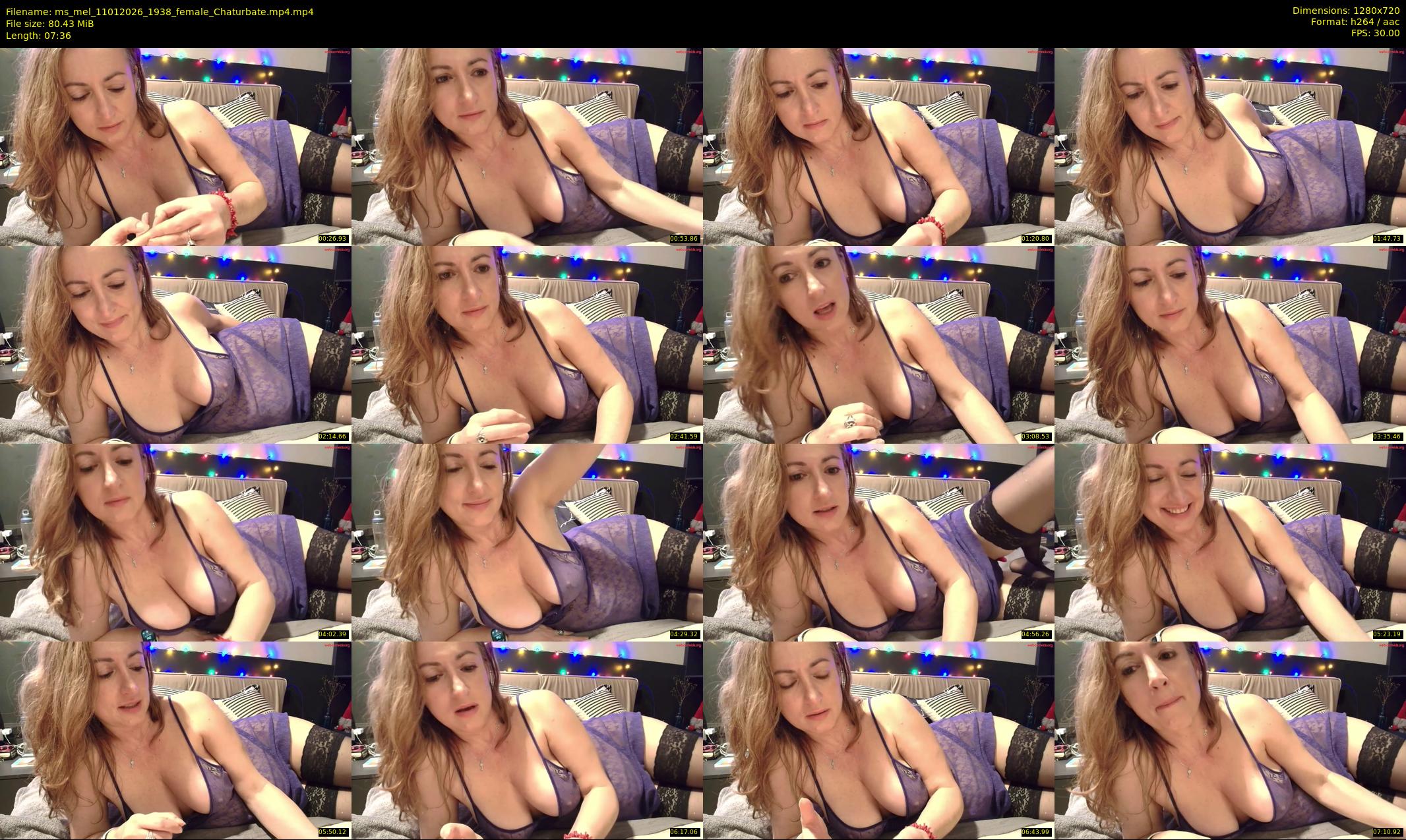 ms_mel — 8 minute Chaturbate female cam show recording, 720p, Jan 11, 2026