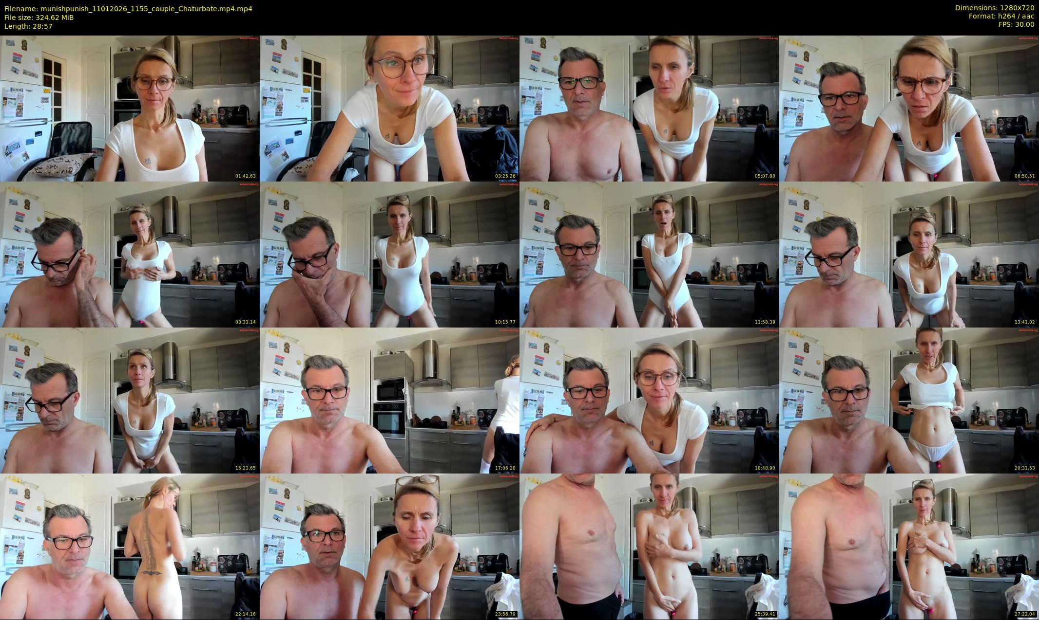 munishpunish — 29 minute Chaturbate couple cam show recording, 720p, Jan 11, 2026