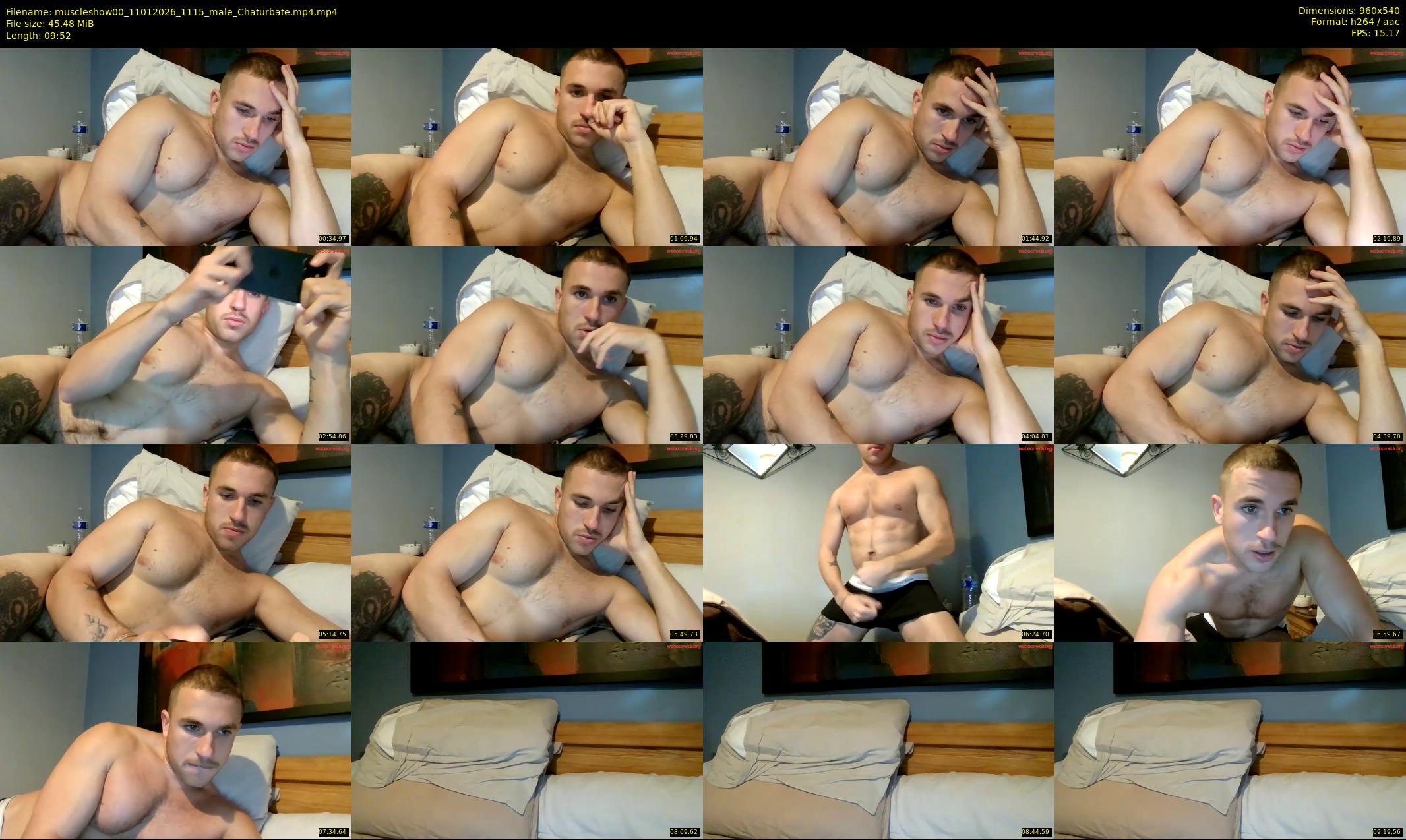 muscleshow00 — 10 minute Chaturbate male cam show recording, 480p, Jan 11, 2026